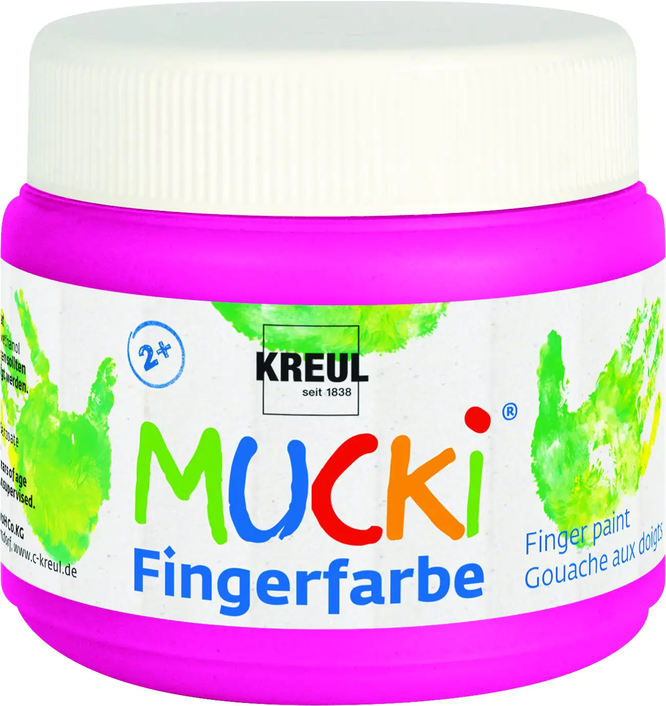 Kreul Mucki Fingerfarbe pink 150 ml