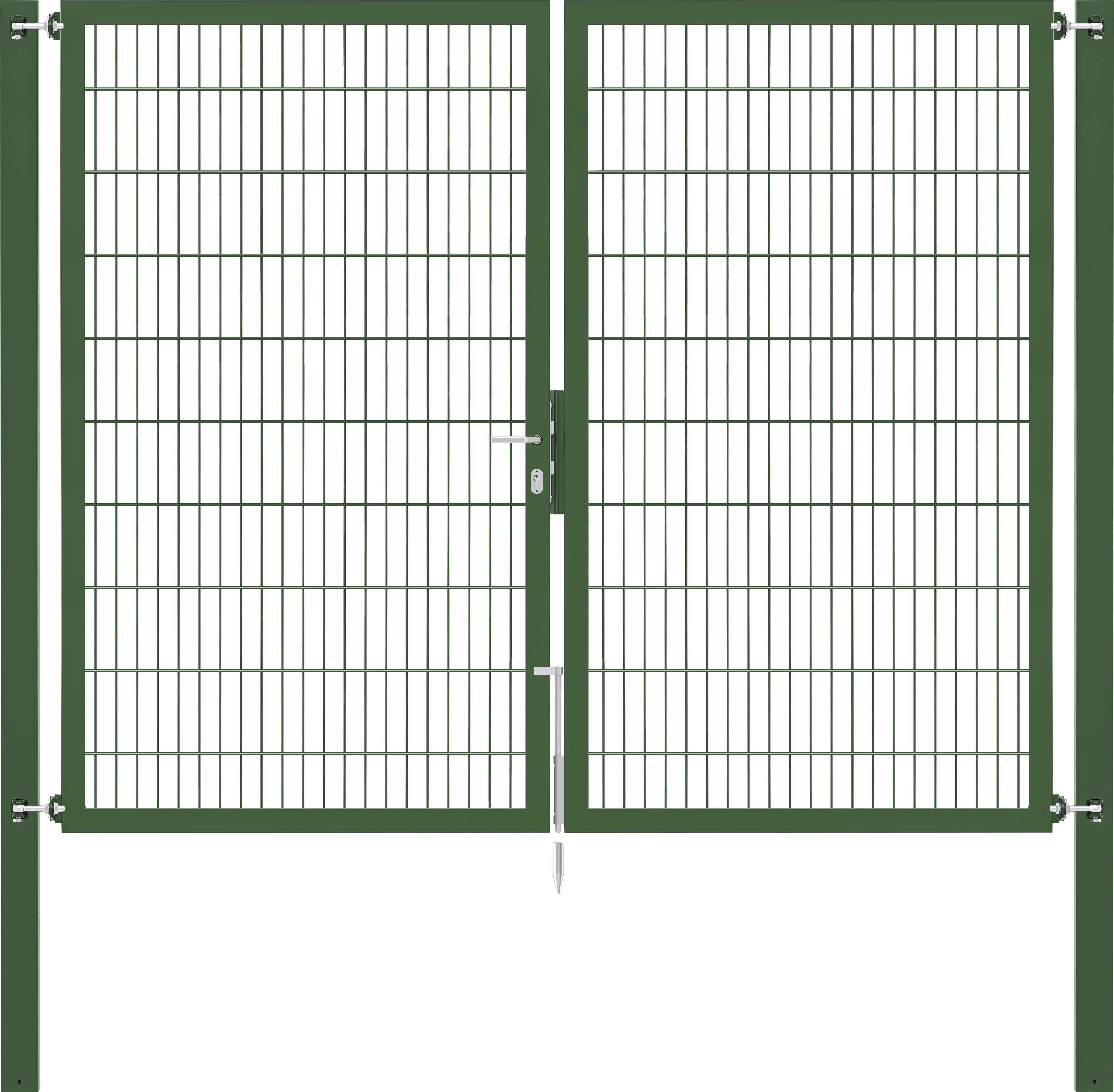 Alberts Doppeltor Flexo Plus grün 250 x 200 cm