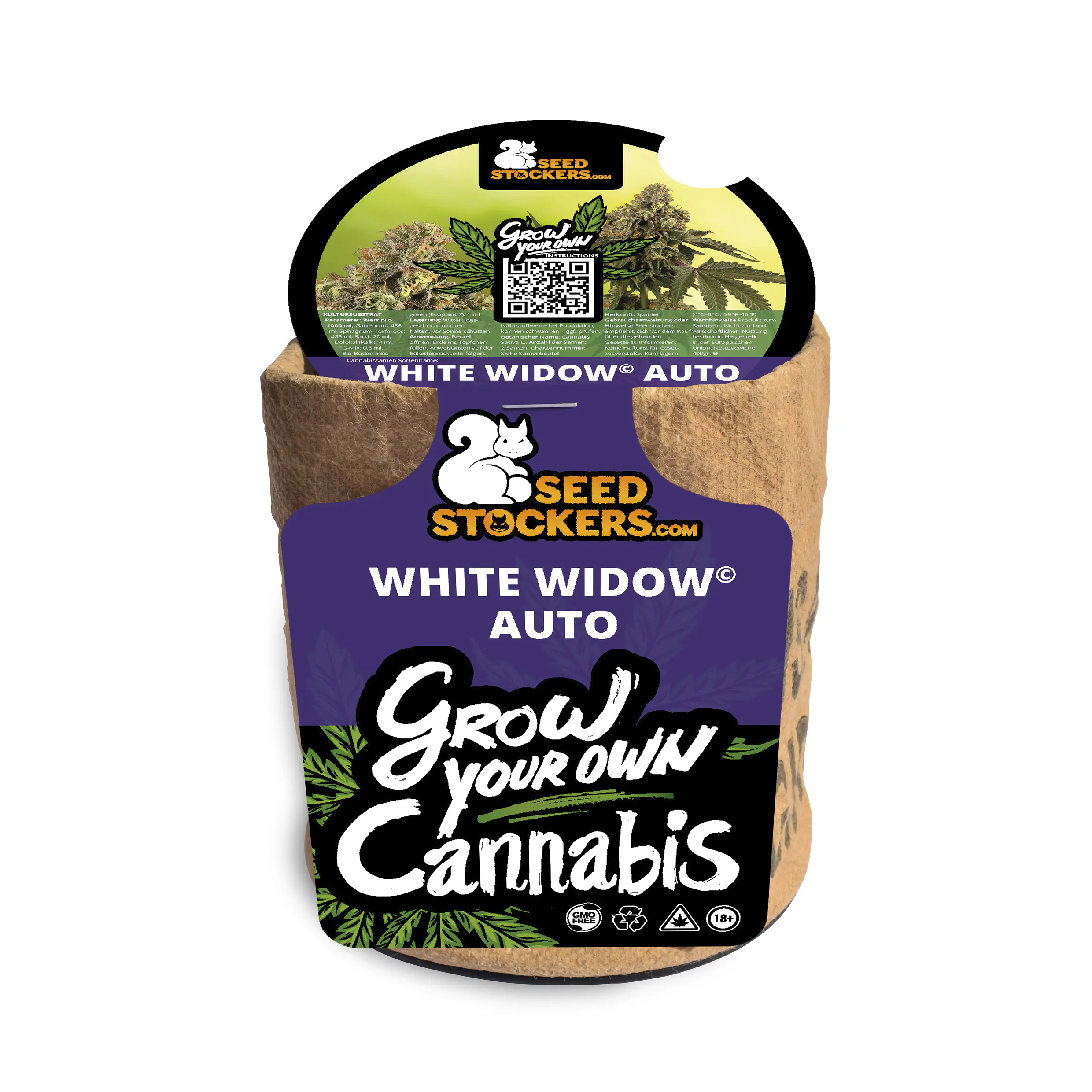 Seedstockers Mini Anbau-Set White Widow Auto Hanfsamen
