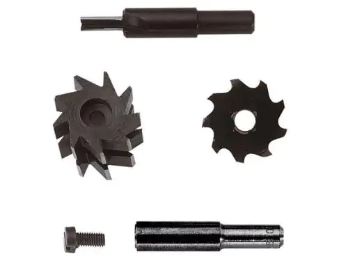 Wolfcraft Universal-Fräser-Set WS 3254000 Ø 6/30/35 mm 4-teilig Rundschaft