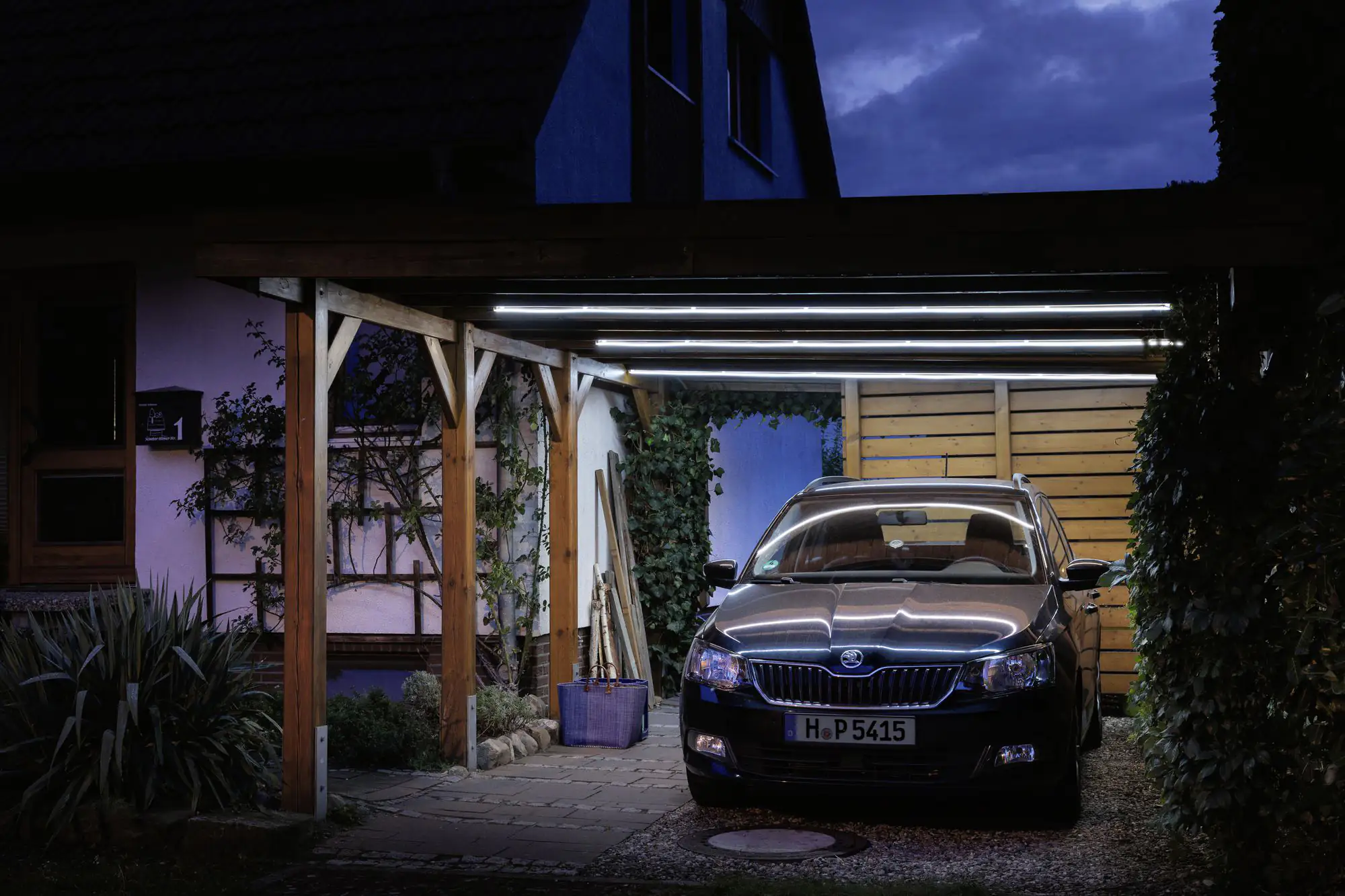 Paulmann SimpLED-Stripe Set Outdoor weiß kaltweiß