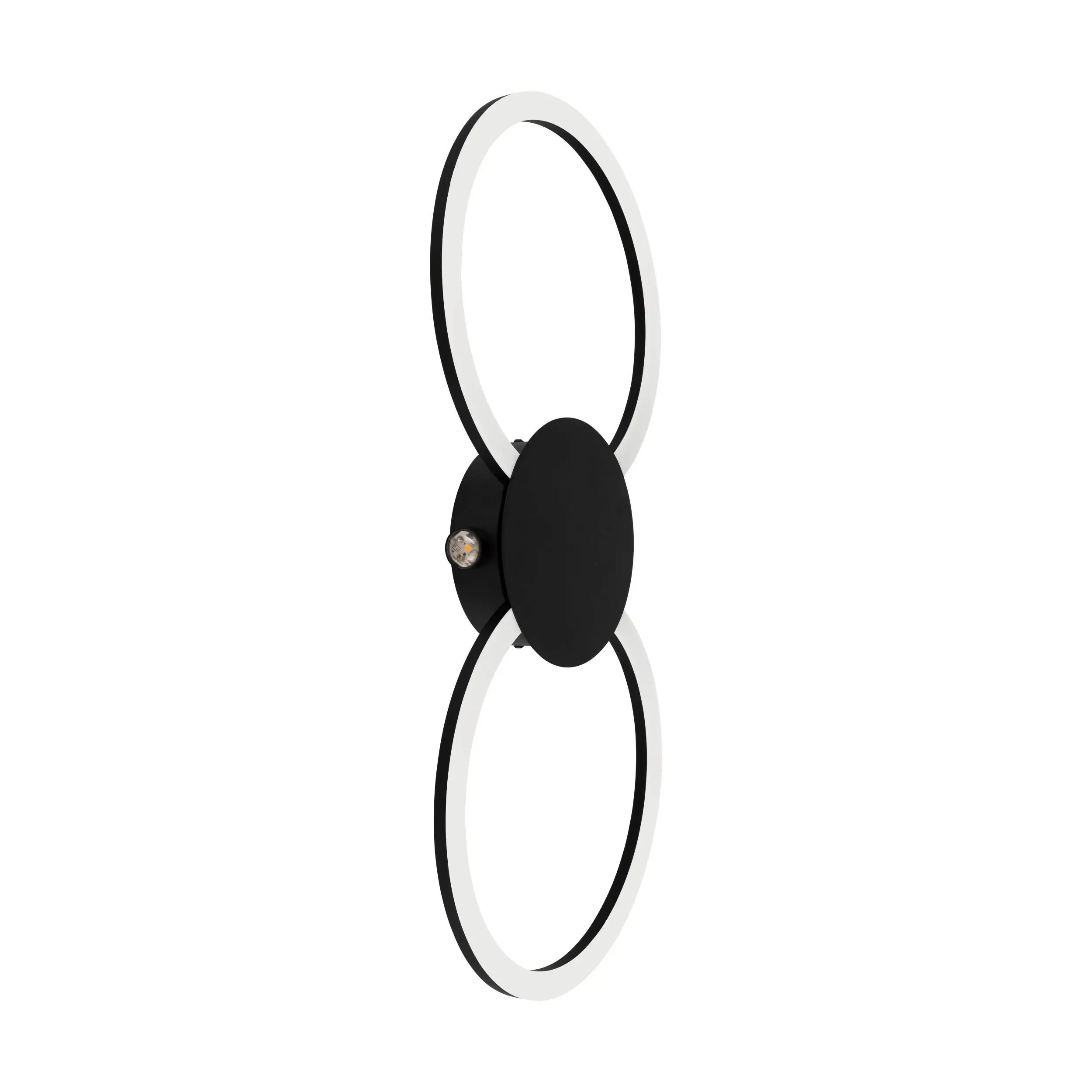 Eglo LED Wandleuchte Venticello schwarz 66 x 30 cm warmweiß-kaltweiß