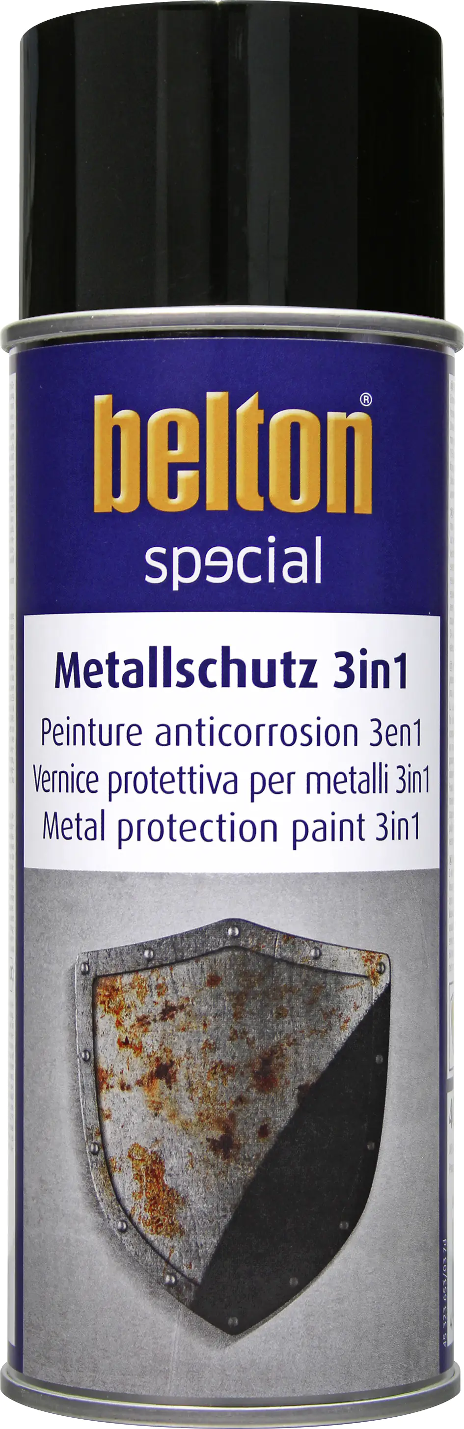 Belton Lackspray Special Metallschutzlack 400 ml schwarz
