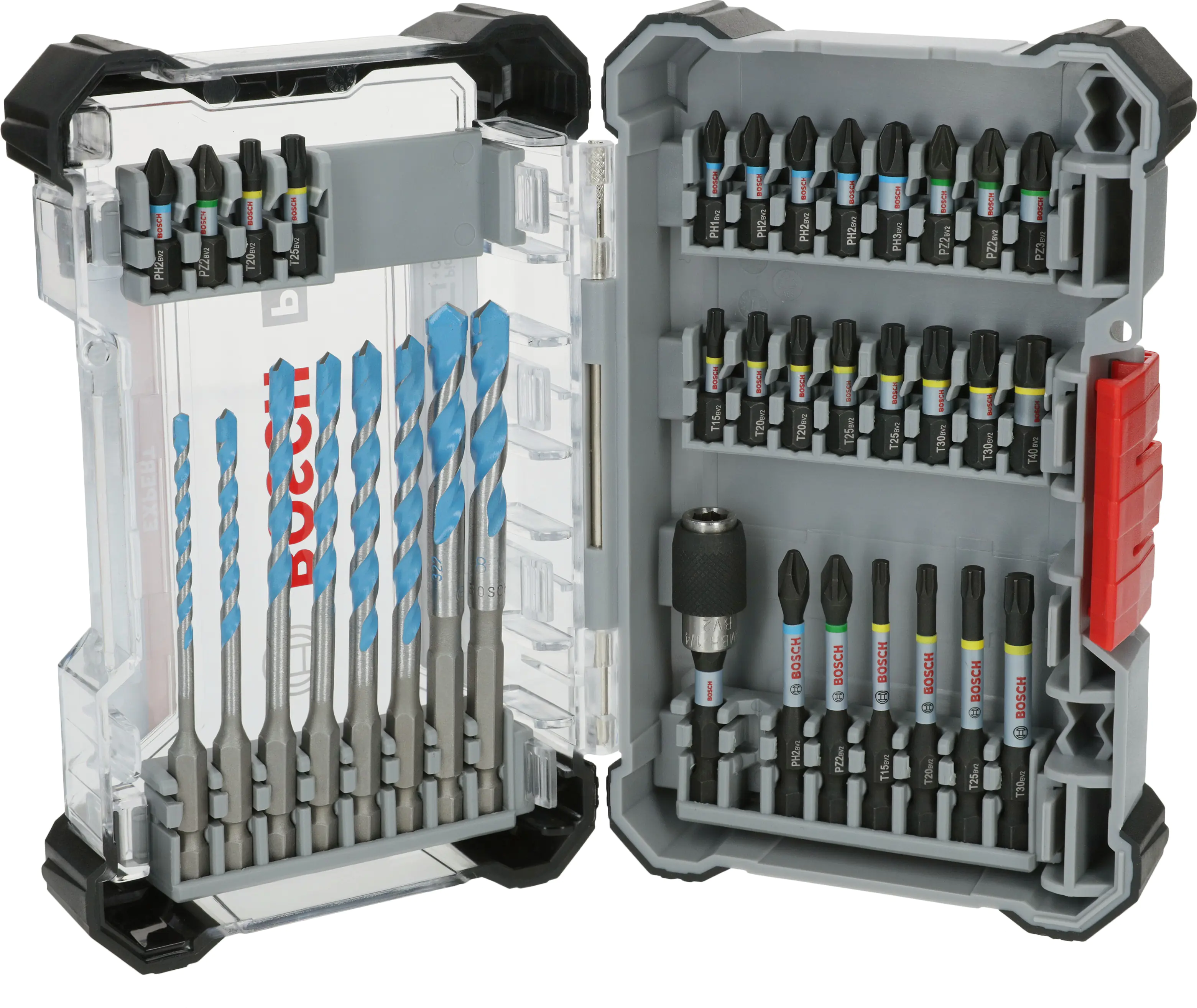 Bosch PRO Impact Schrauberbits und Multi Construction Bohrer Set 35-teilig Bosch PRO Impact Schrauberbits und Multi Construction Bohrer Set 35-teilig