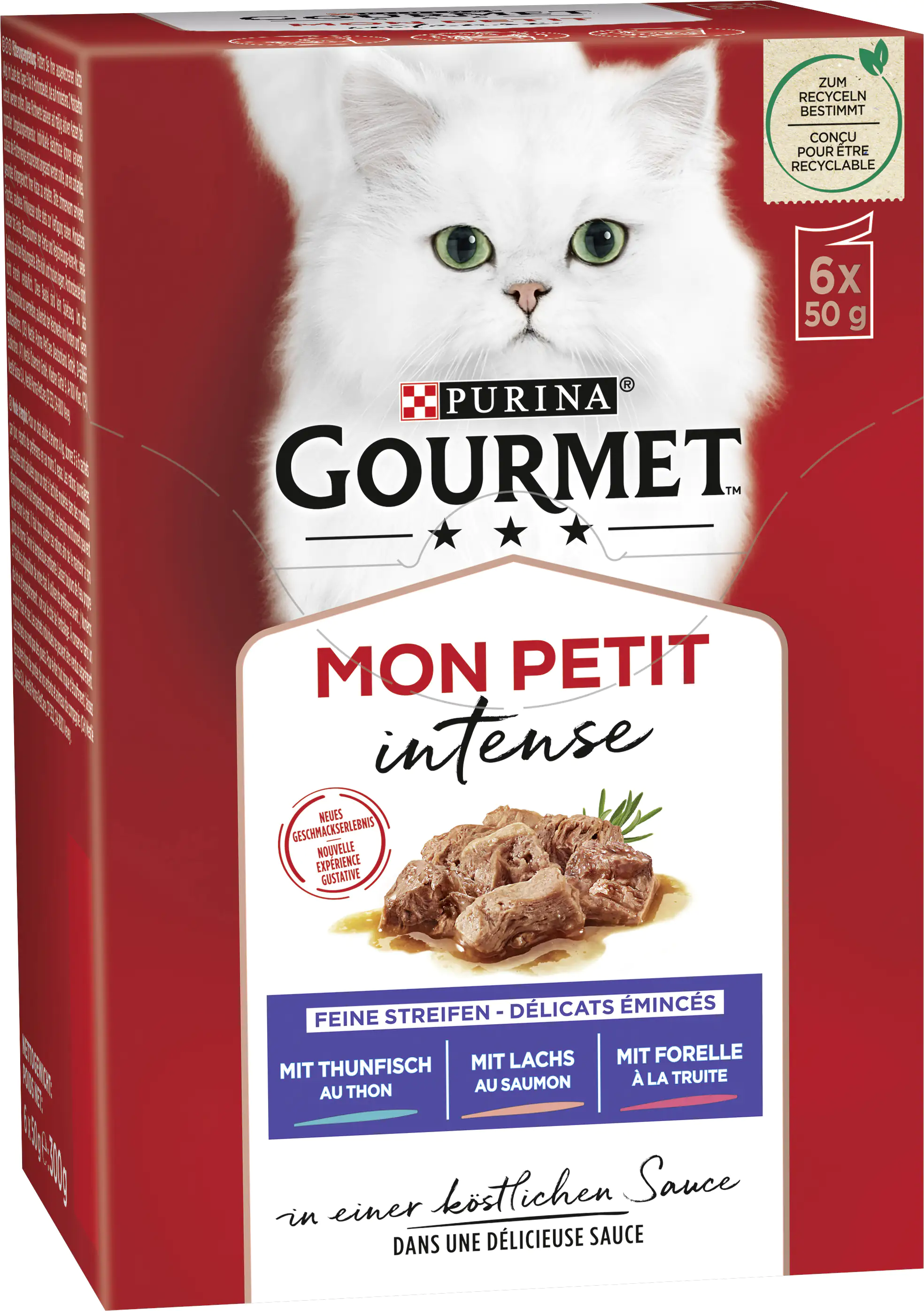 Gourmet Mon Petit mit Thunfisch Lachs und Forelle 6x 50g Gourmet Mon Petit Gourmet Mon Petit mit Thunfisch Lachs und Forelle 6x 50g Gourmet Mon Petit