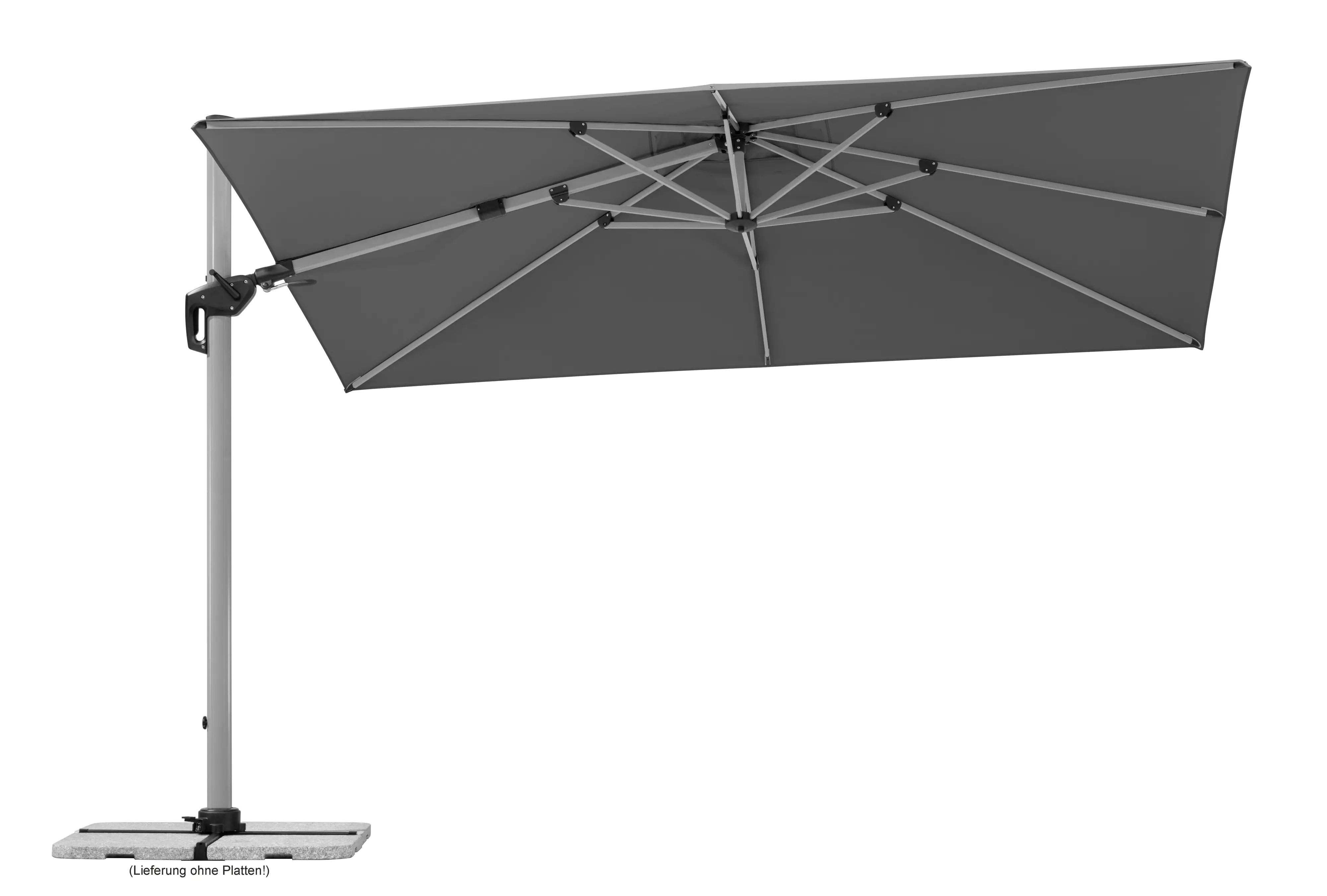 Schneider Ampelschirm Bermuda anthrazit 260 x 350 cm Schneider Ampelschirm Bermuda anthrazit 260 x 350 cm