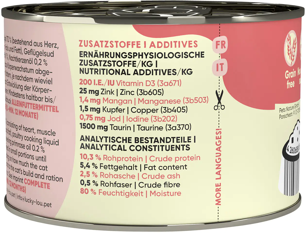 Lucky Lou Lifestage Kitten Geflügel 200g Lucky Lou Lifestage Kitten Geflügel 200g