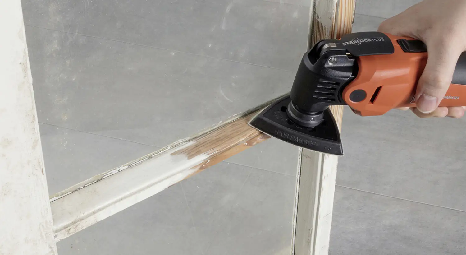 Wolfcraft Schleifplatte Delta-Haft 95 mm für Deltaschleifer