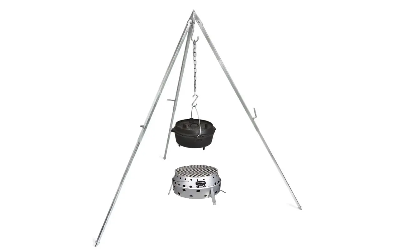 Petromax Feuerschale Atago Set inkl. Dreibein, Rost & Feuertopf ft9