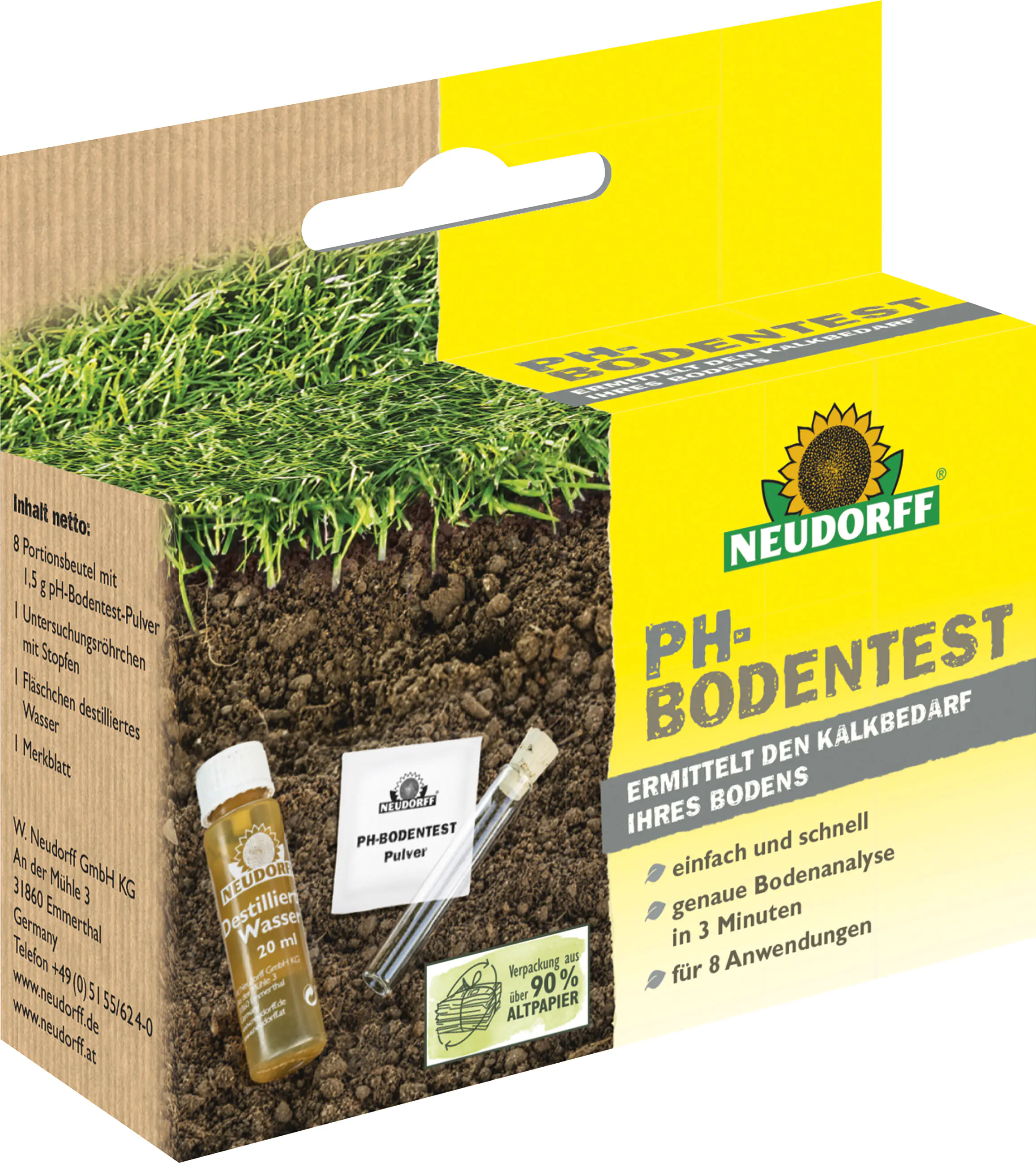 Neudorff PH-Bodentest 1 Set Neudorff PH-Bodentest 1 Set