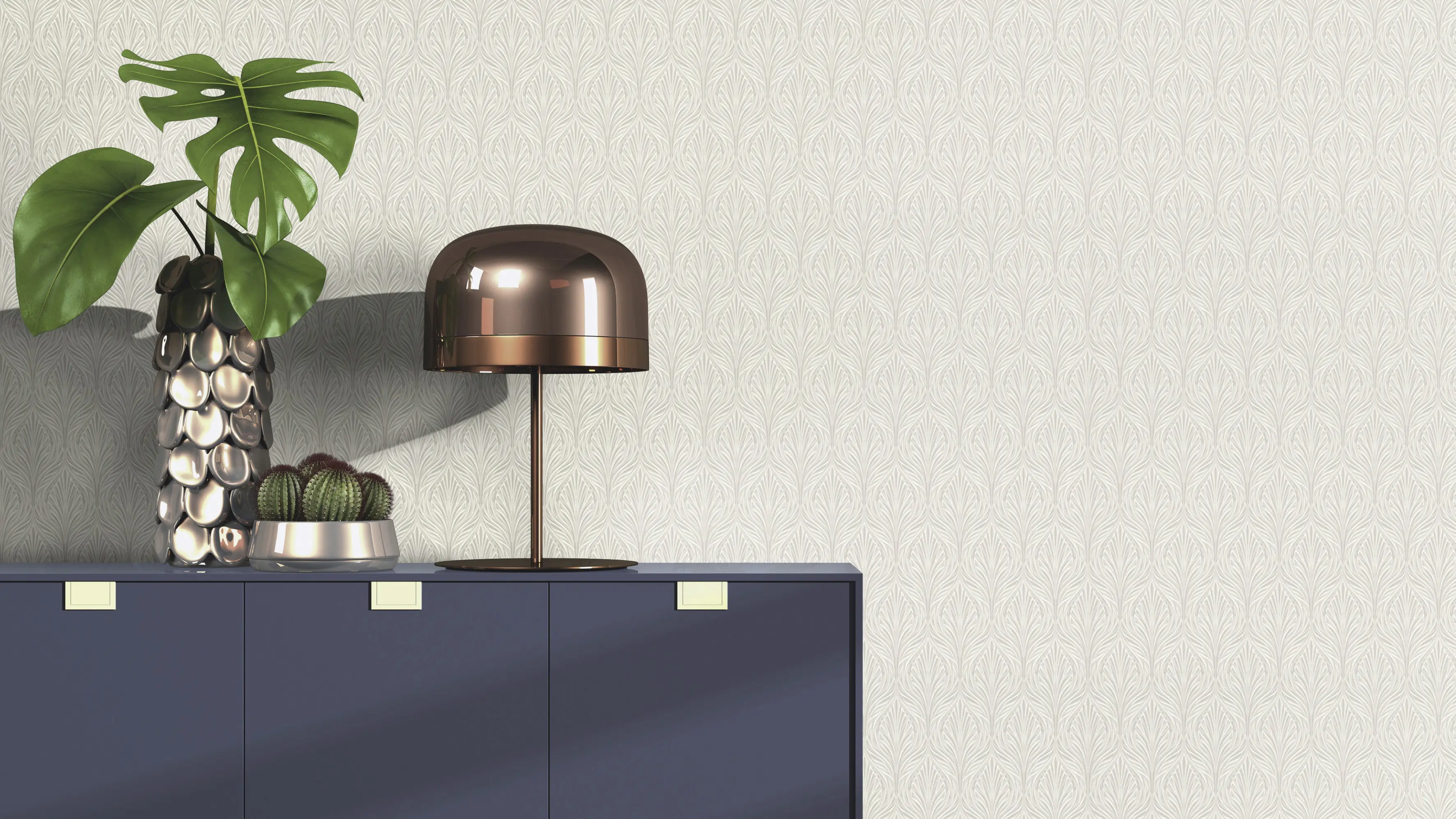 Rasch Vliestapete 810226 Selection, Ornamente beige, 10,05 x 0,53 m