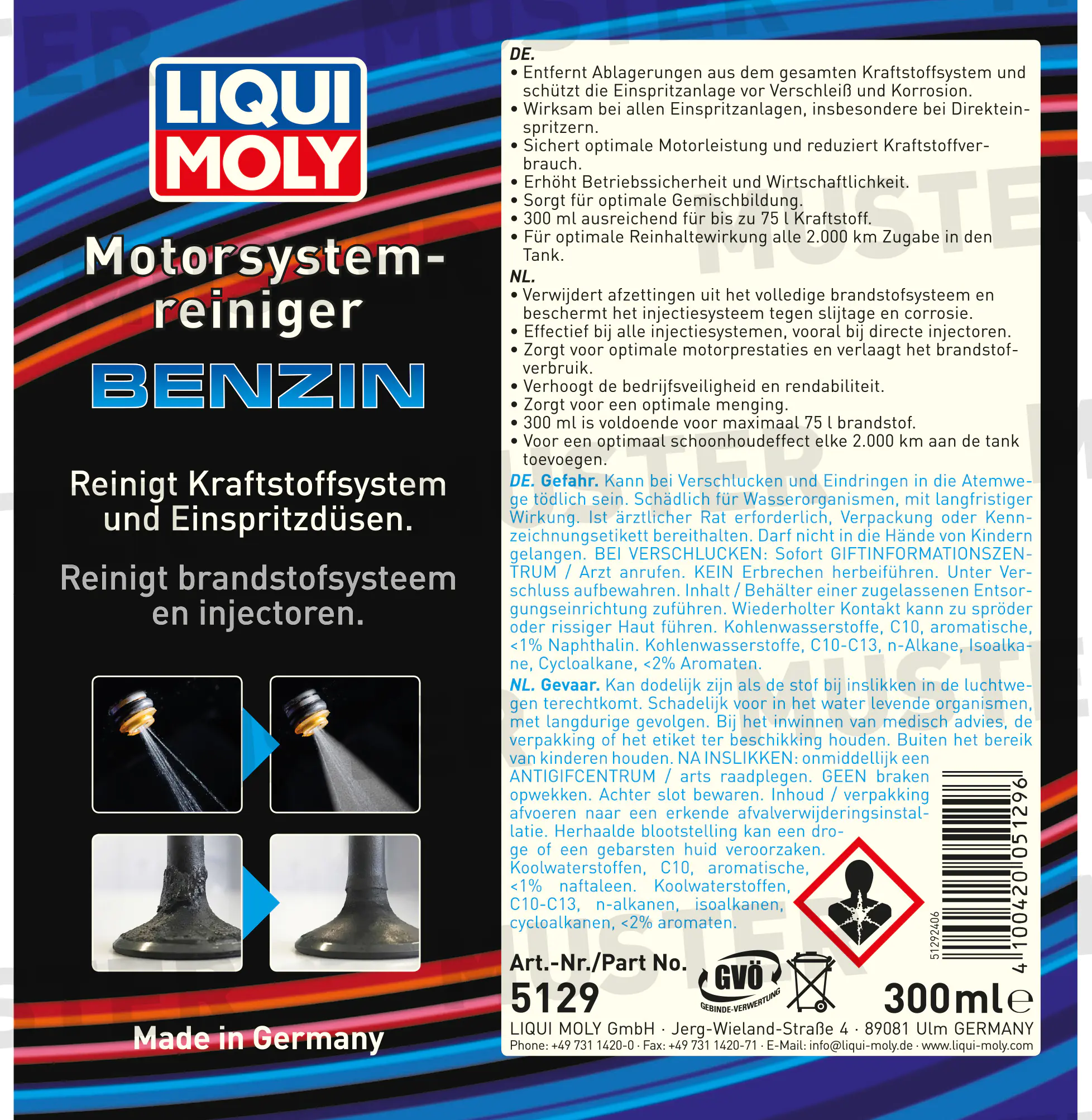 Liqui Moly Motorsystemreiniger Benzin 300 ml
