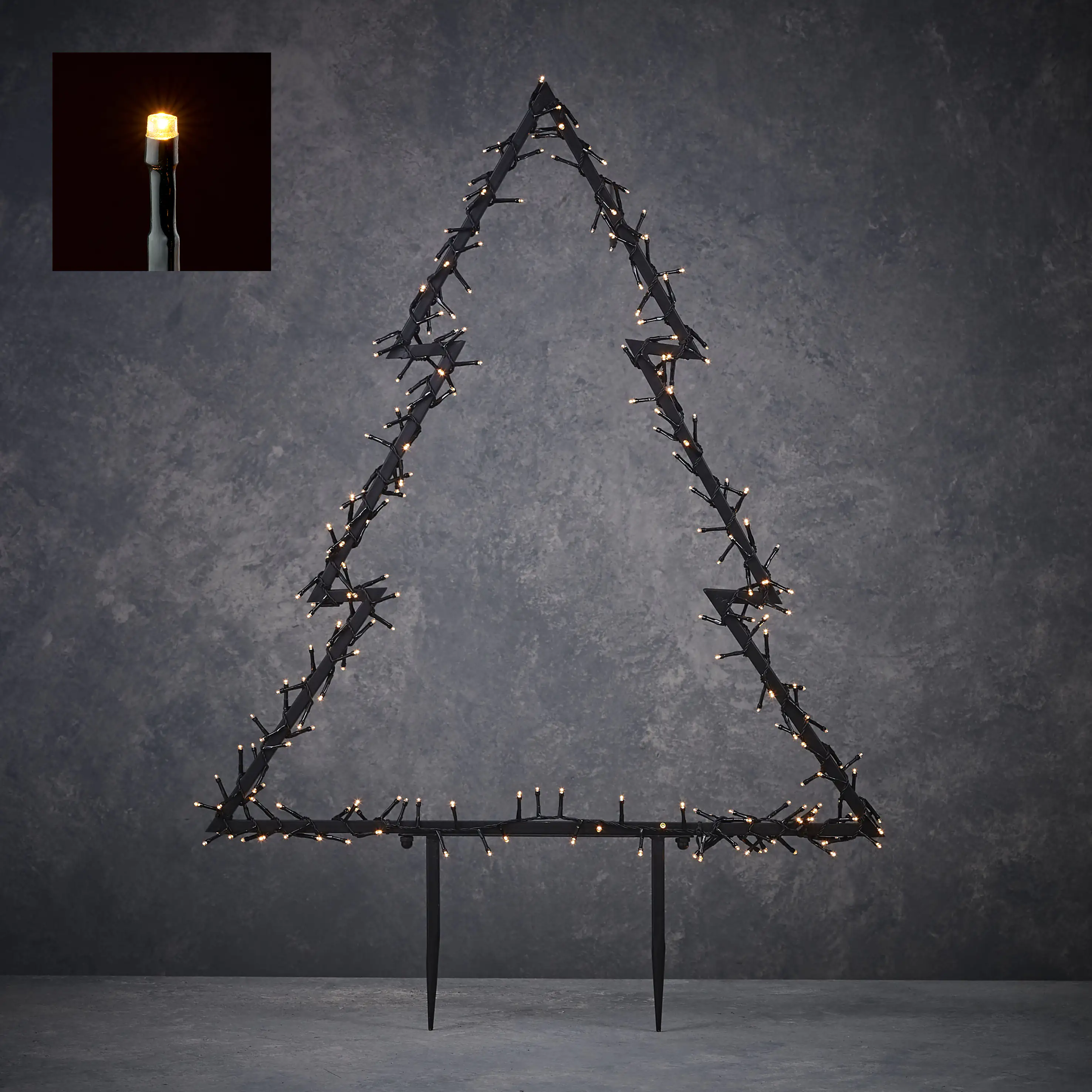 Luca Lighting Gartenstecker Baum beleuchtet 300 LED 89x125 cm Luca Lighting Gartenstecker Baum beleuchtet 300 LED 89x125 cm