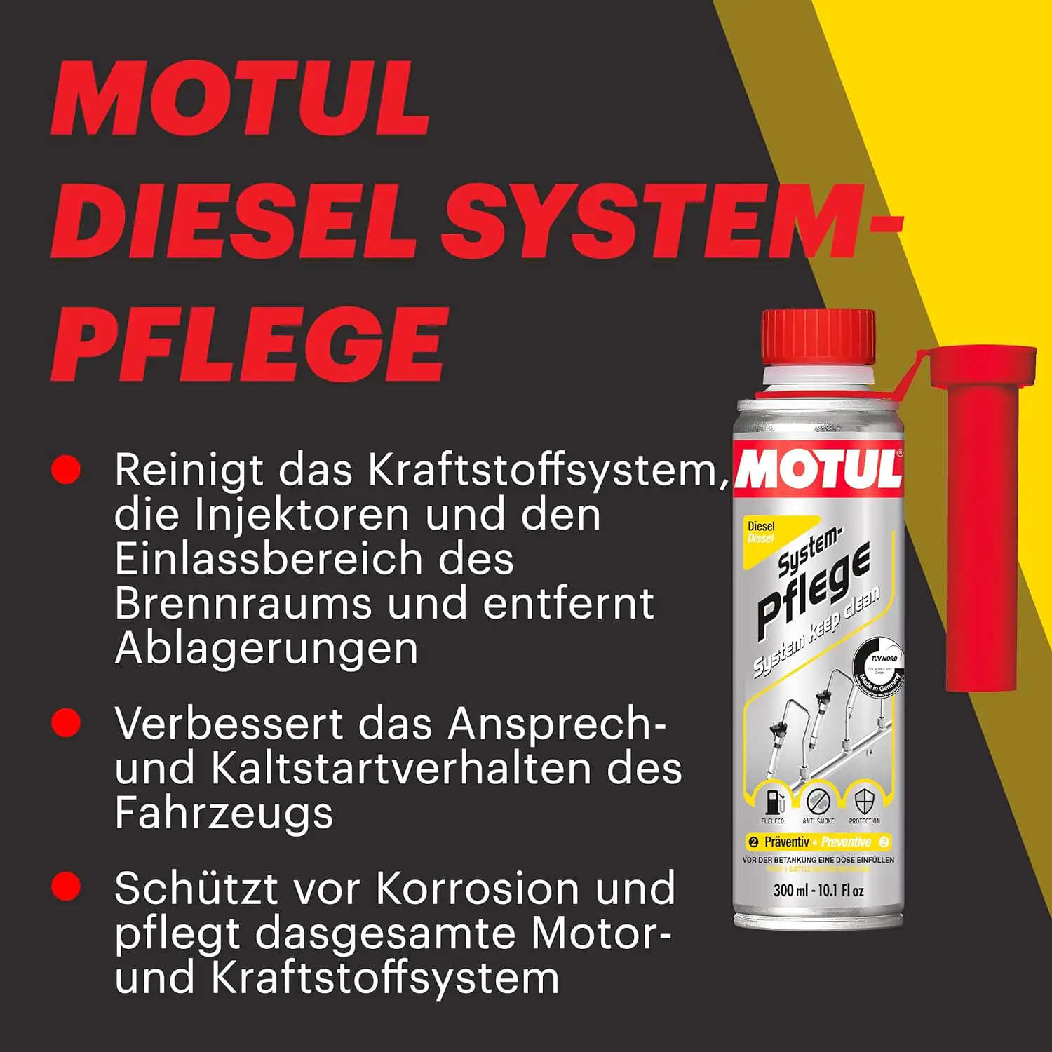 Motul Diesel Systempflege 300ml