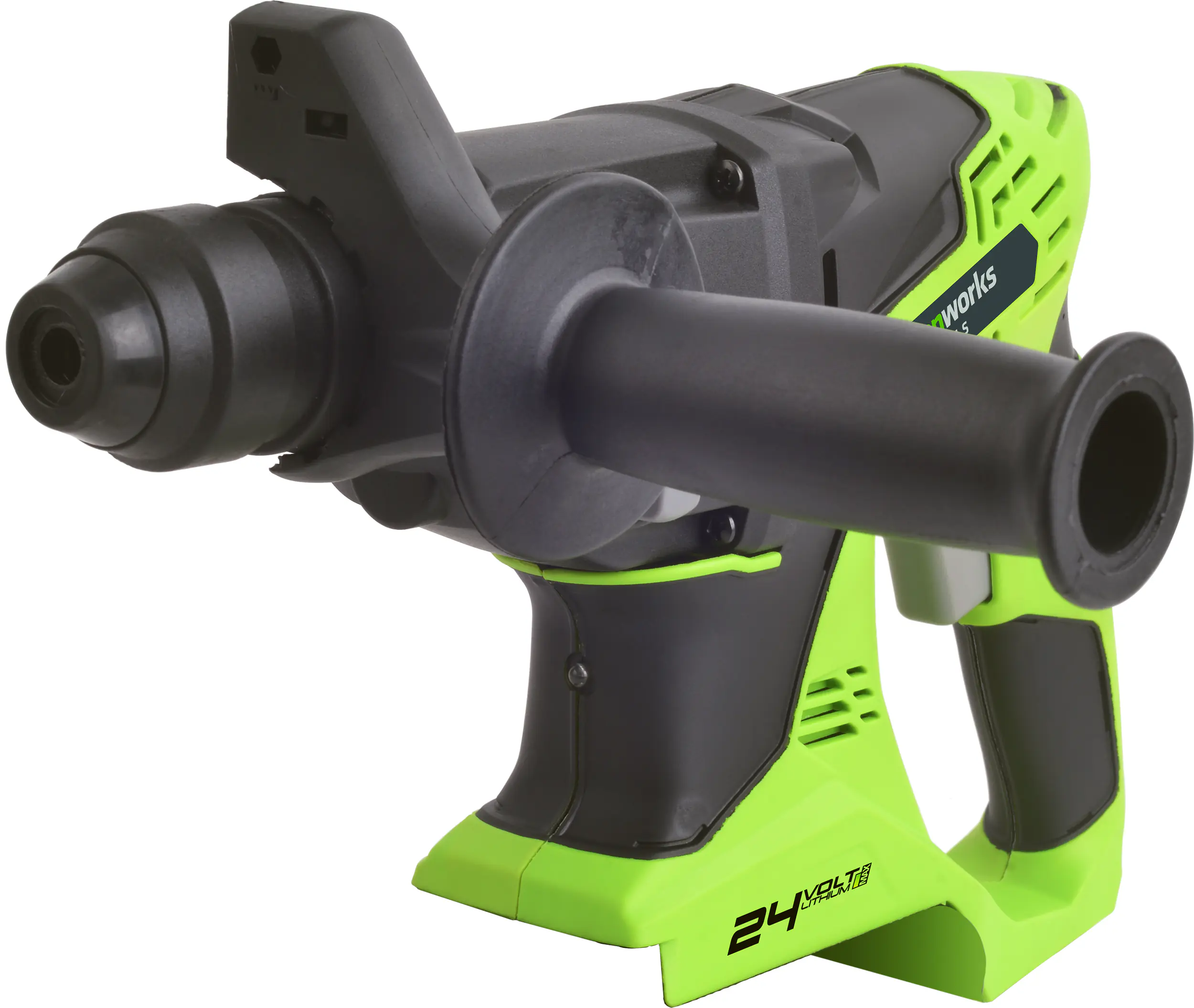 Greenworks Akku-Bohrhammer 24 V ohne Akku und Ladegerät 1,8 J SDS-plus