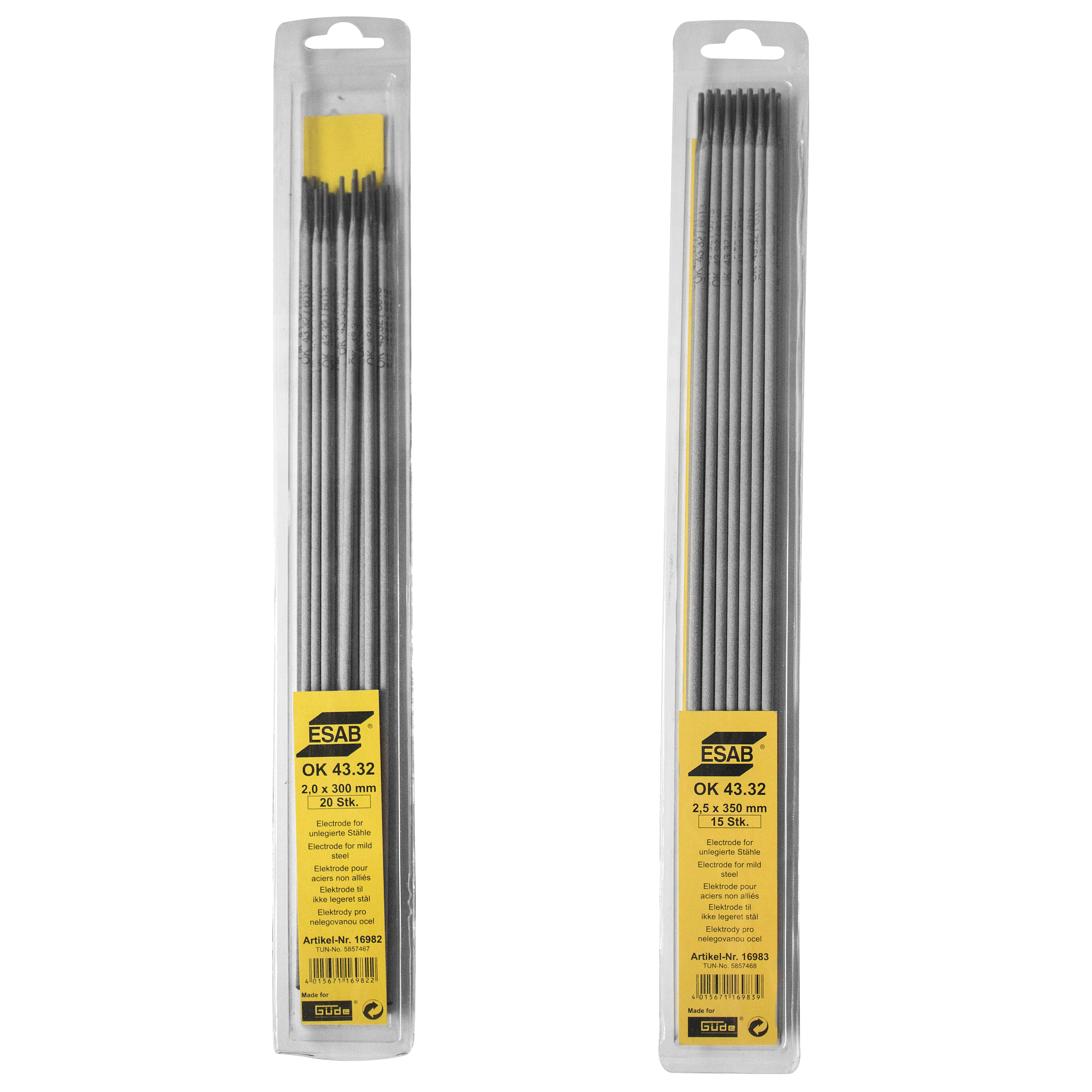 4015671801234_5 Güde Inverterschweiss-Set GIS 140 41-teilig