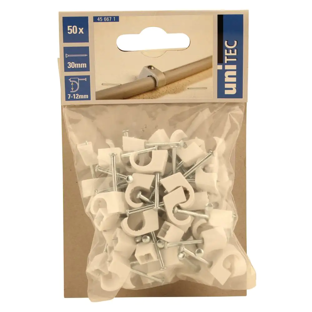 Expressschelle 7-12mm weiß 50x