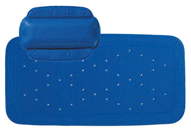 Kleine Wolke Wanneneinlage-Set Calypso 2-teilig, kobaltblau