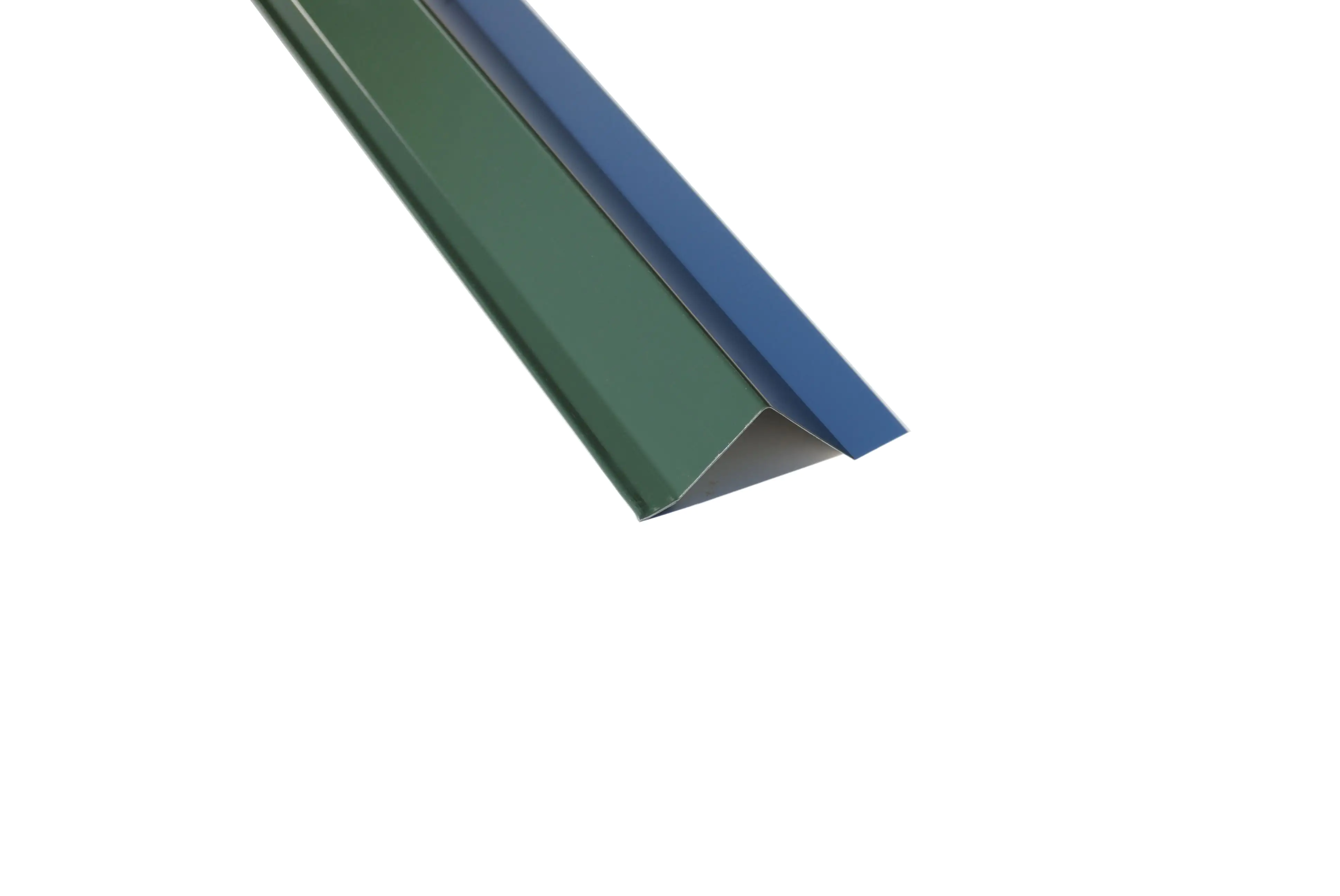 4031091803306 Weckman Traufenblech 100 cm 80 x 30 mm nadelgrün