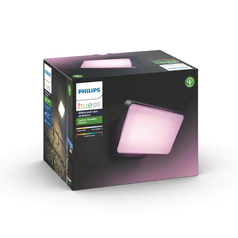 8718696170533_2 Philips Hue White & Color Ambiance Flutlicht Discover Outdoor schwarz IP44