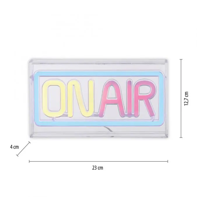 Just light LED Dekoleuchte On Air 60 x 1,5 x 22 cm Just light LED Dekoleuchte On Air 60 x 1,5 x 22 cm
