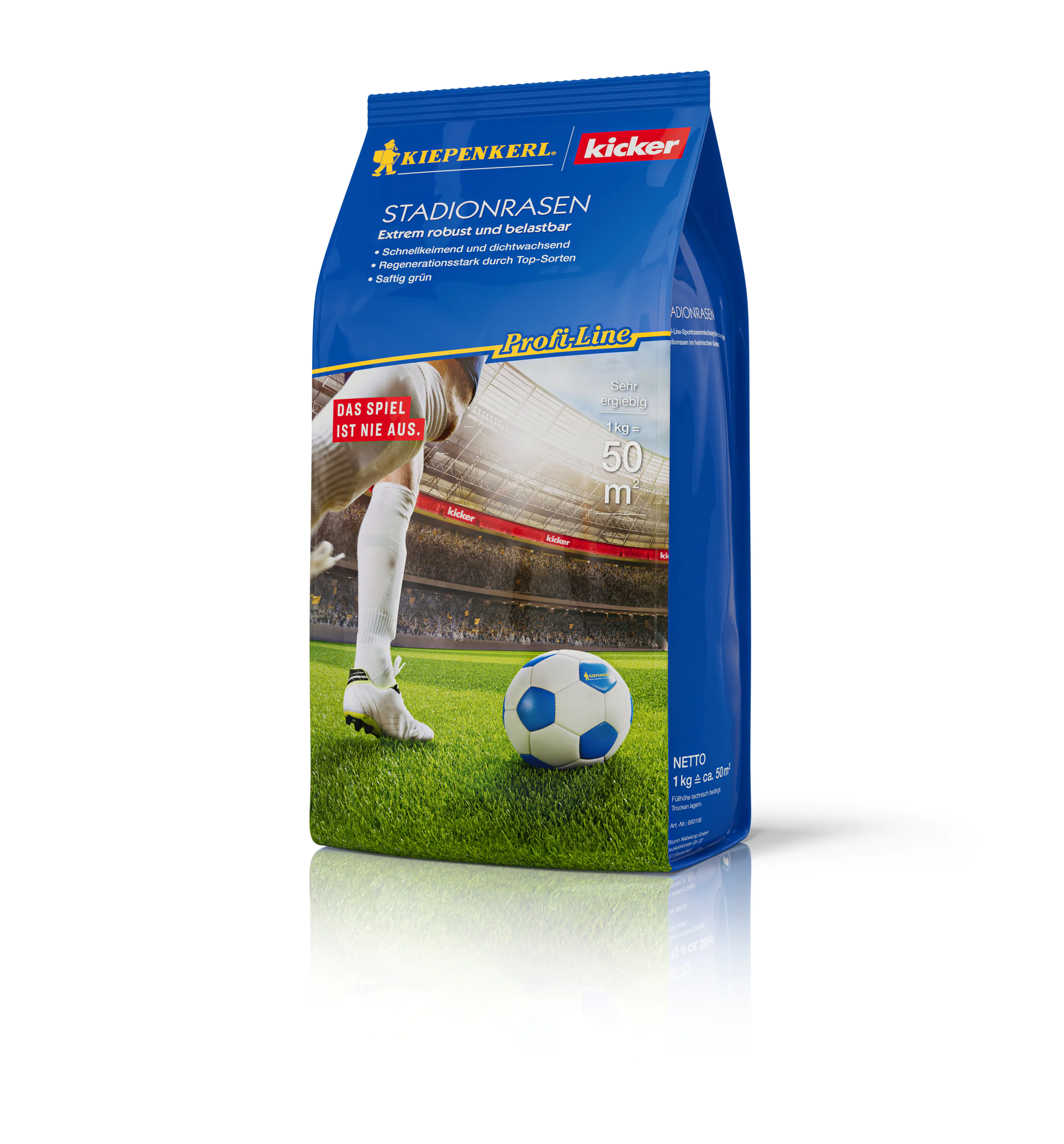 Kiepenkerl-kicker Stadionrasen 1 kg  Kiepenkerl-kicker Stadionrasen 1 kg