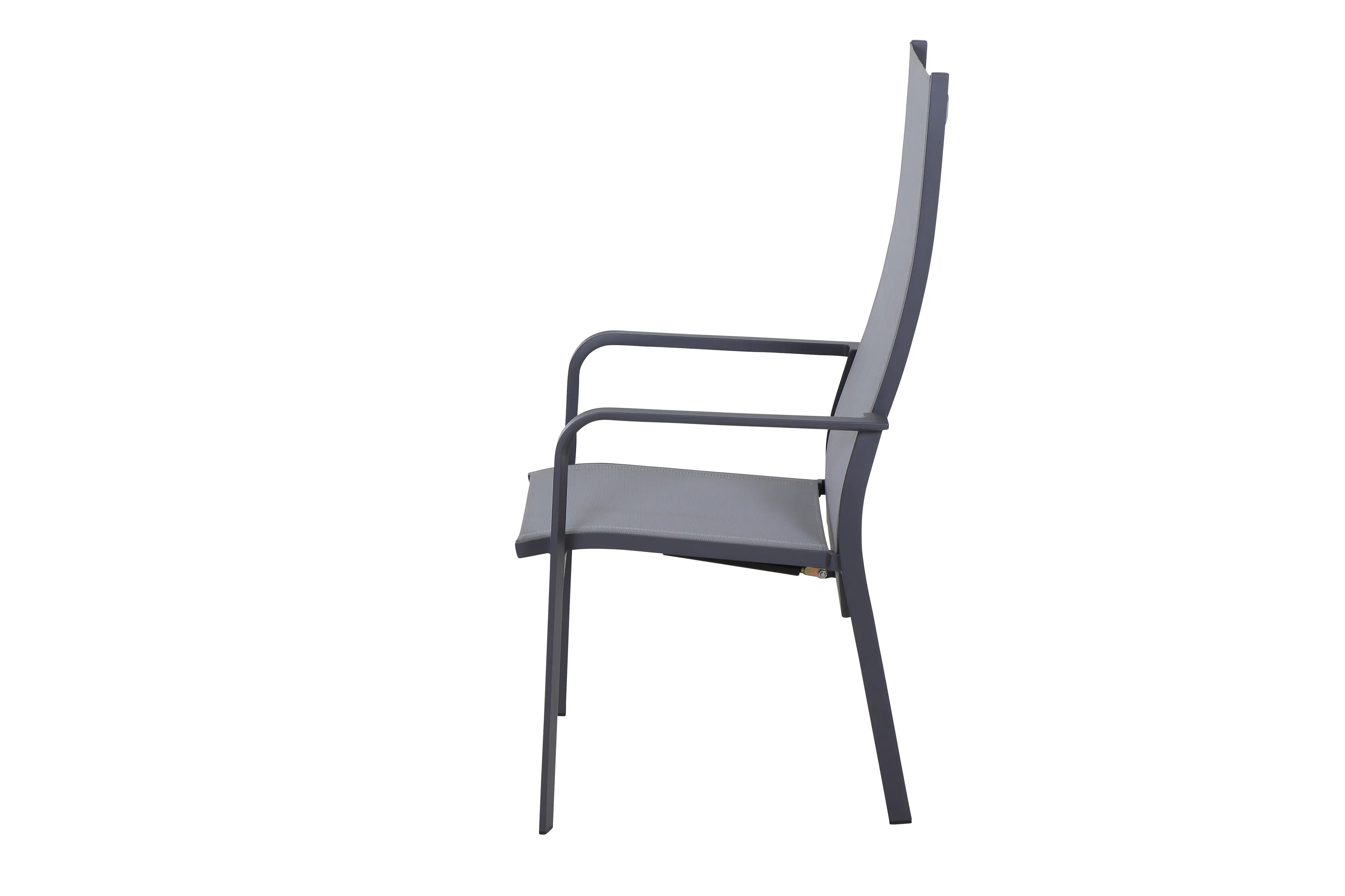 Siena Garden Stapelstuhl Aluminium Carlton dunkelgrau