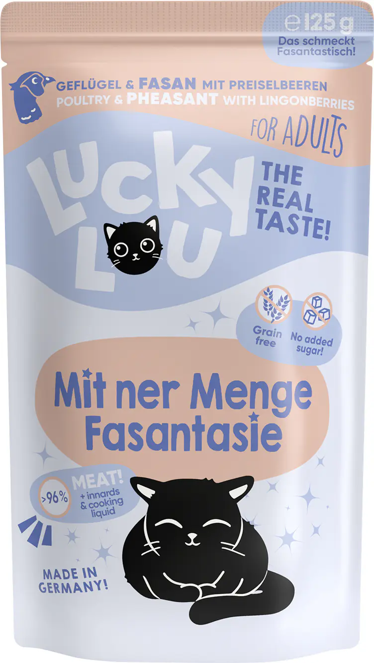 Lucky Lou Lifestage Adult Geflügel und Fasan 125g Lucky Lou Lifestage Adult Geflügel und Fasan 125g
