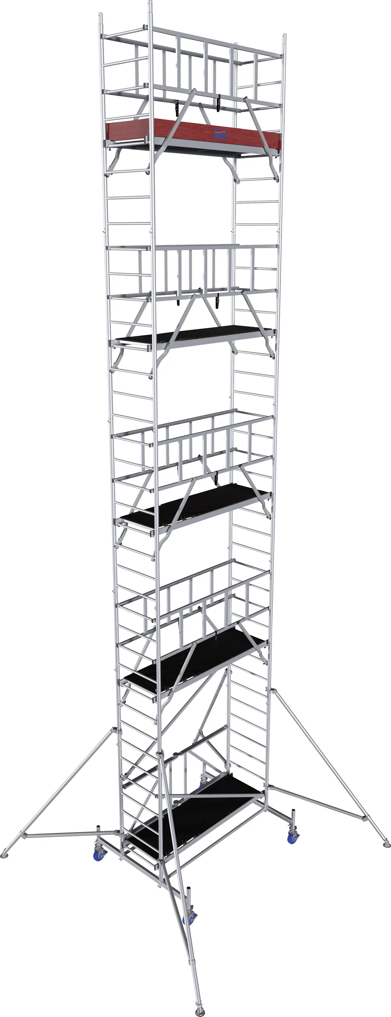 Krause Faltgerüst MONTO ProTec XS Aluminium 10,80 m