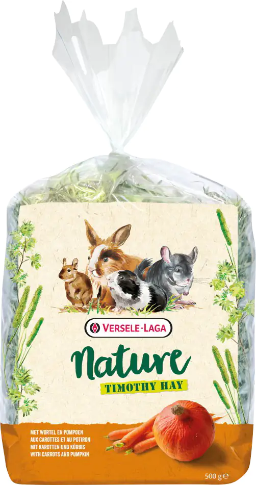 5410340241936 Nature Timothy Hay Carrot & Pumpkin 500 g