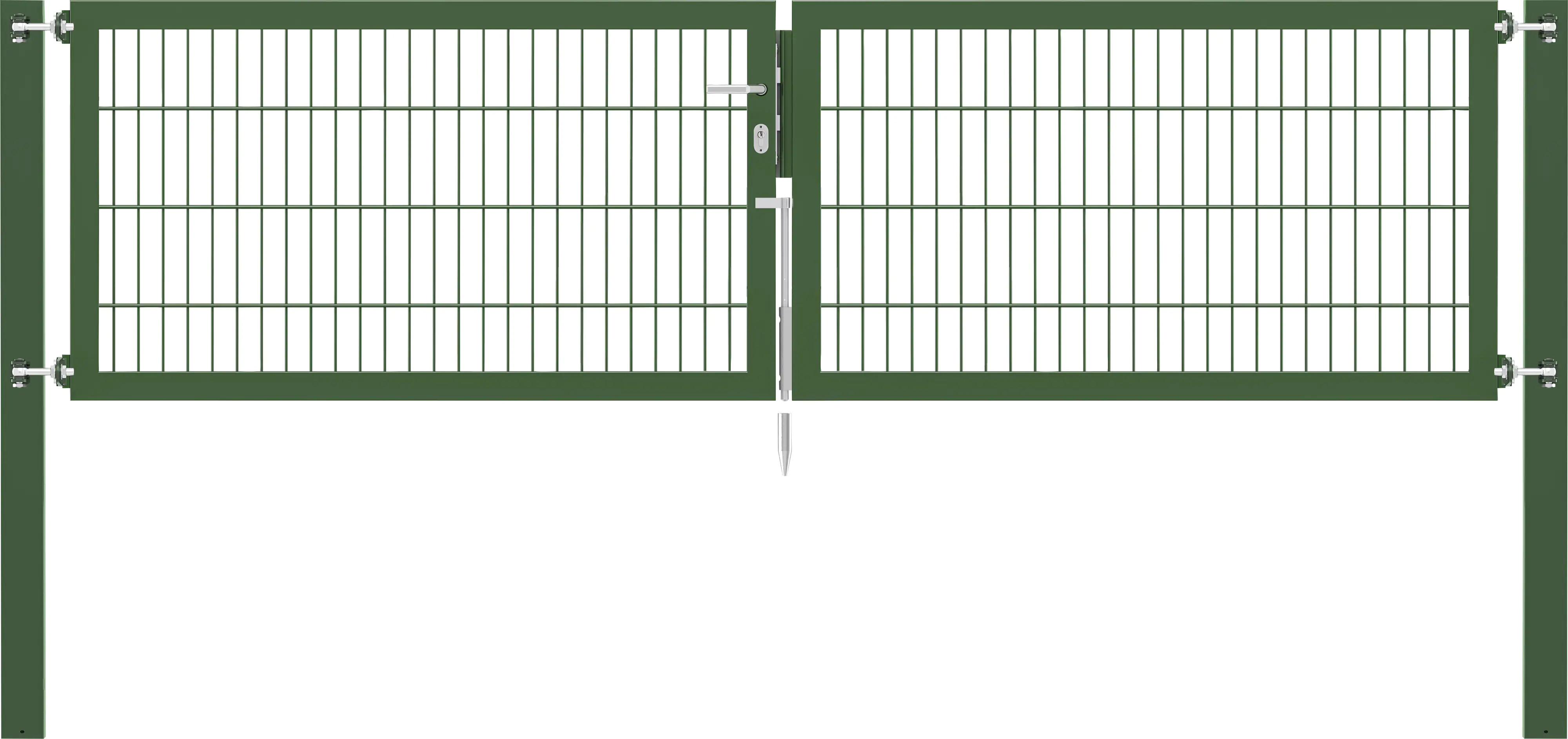 Alberts Doppeltor Flexo Plus grün 300 x 80 cm