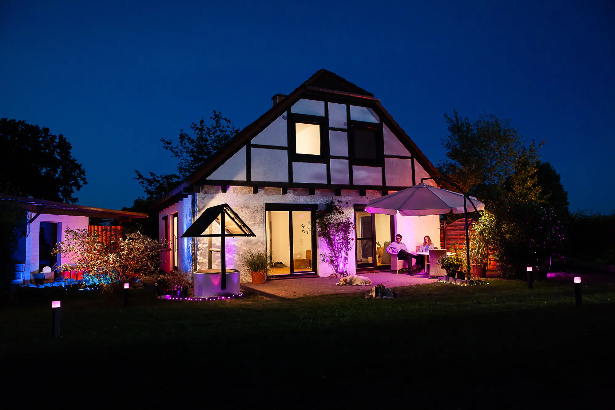 Ledvance LED Außen-Standleuchte Smart+ WiFi Cube dunkelgrau 50 cm Ledvance LED Außen-Standleuchte Smart+ WiFi Cube dunkelgrau 50 cm