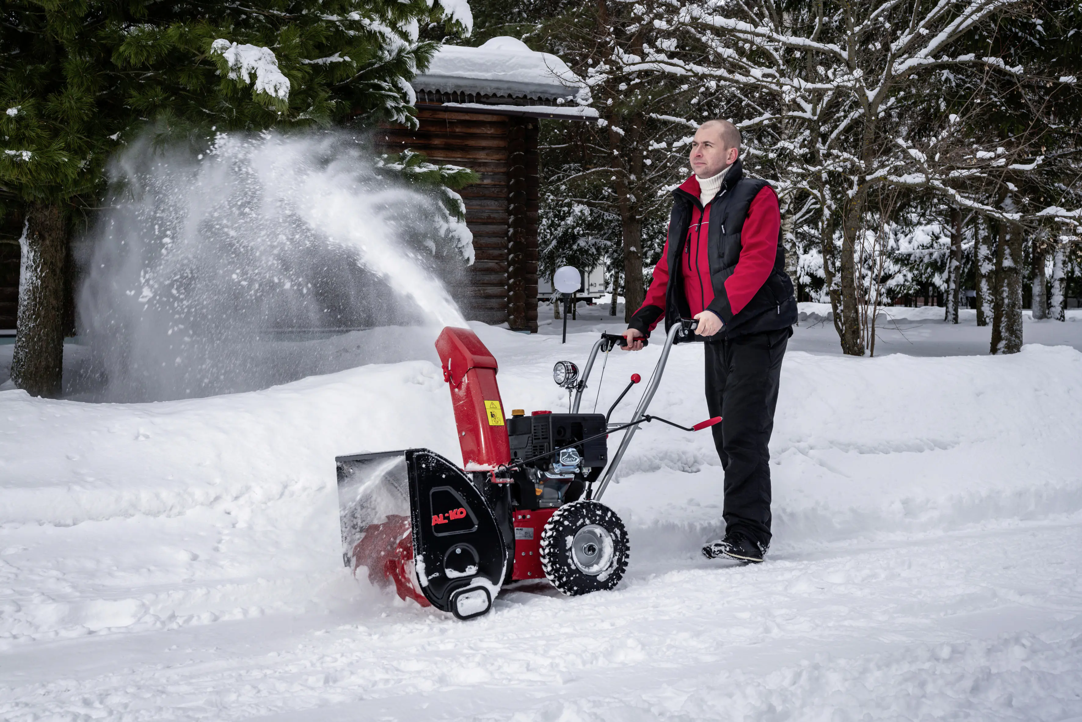 AL-KO Benzin-Schneefräse SnowLine 620 E II 4,4 kW, 62 cm Räumbreite