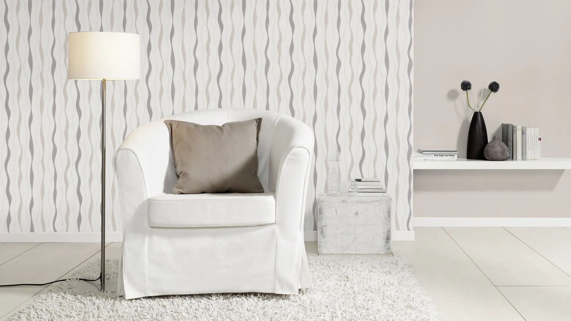 Rasch Vliestapete 415360 home Style uni beige 10,05 x 0,53 m Rasch Vliestapete 415360 home Style uni beige 10,05 x 0,53 m