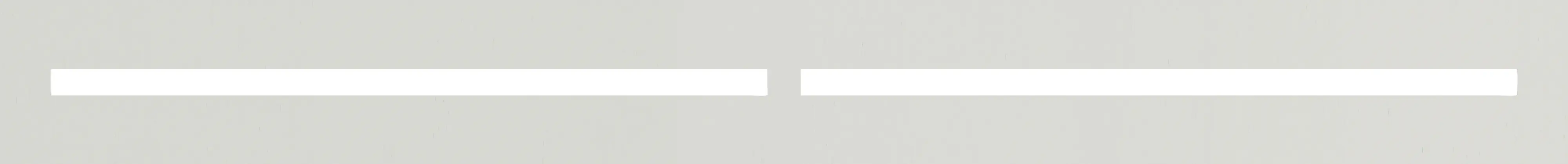 Osmo Creativprofil HPL Elegance 184 x 18 cm, HPL mit Langschlitz, weiß