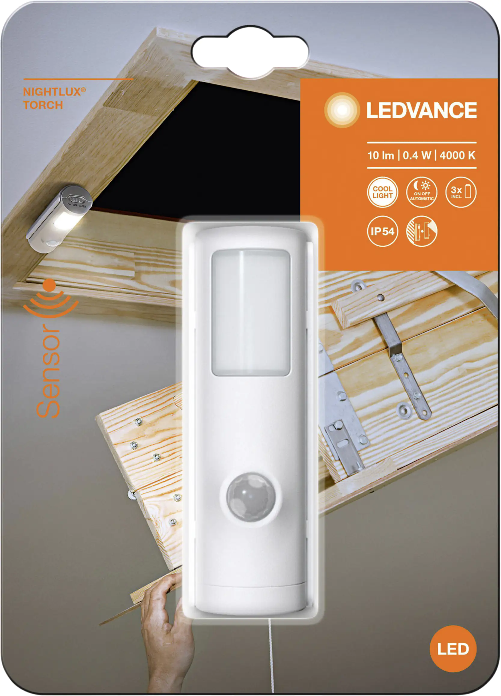 Ledvance LED Nachtlicht Nightlux Torch weiß
