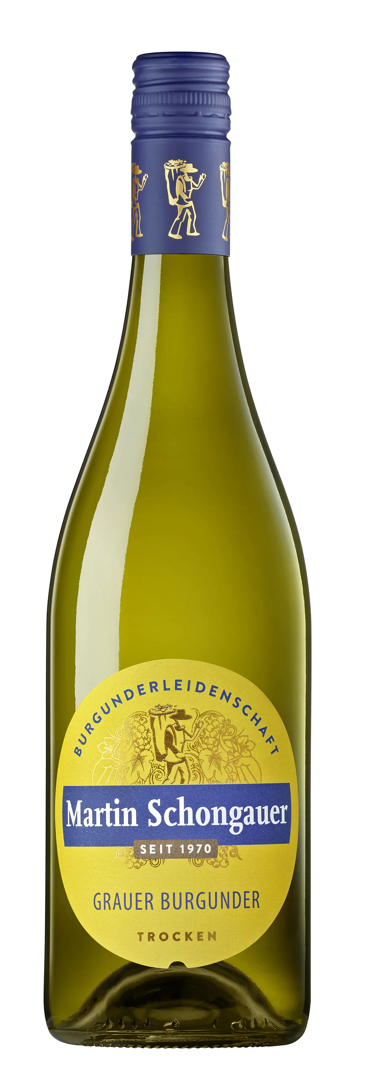 Martin Schongauer Weisswein Burgunderleidenschaft grauer Burgunder QbA 1 x 0,75 l