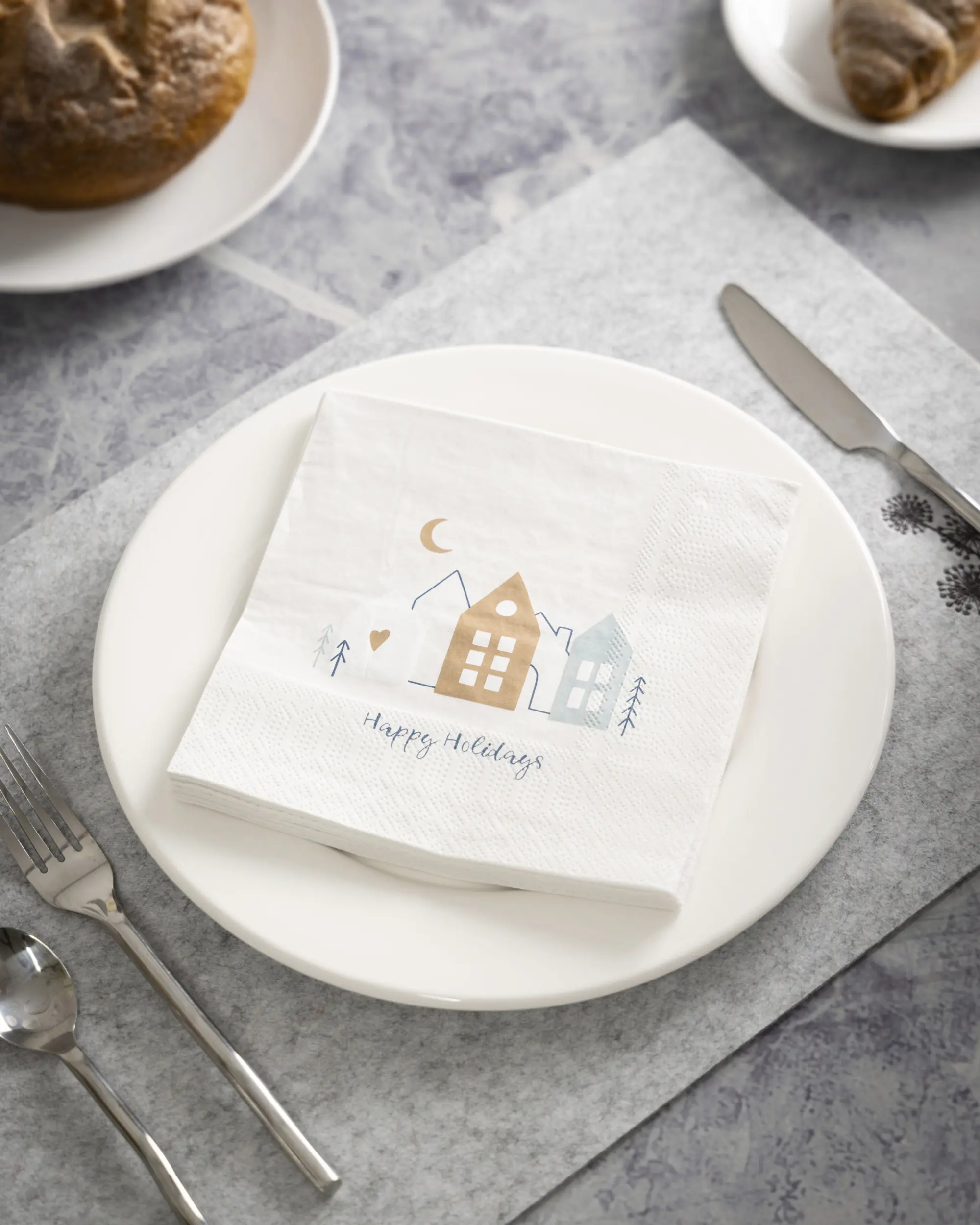 Eglo Servietten Happy Holidays Pasig bunt 16,5 x 16,5 cm - 20er Pack