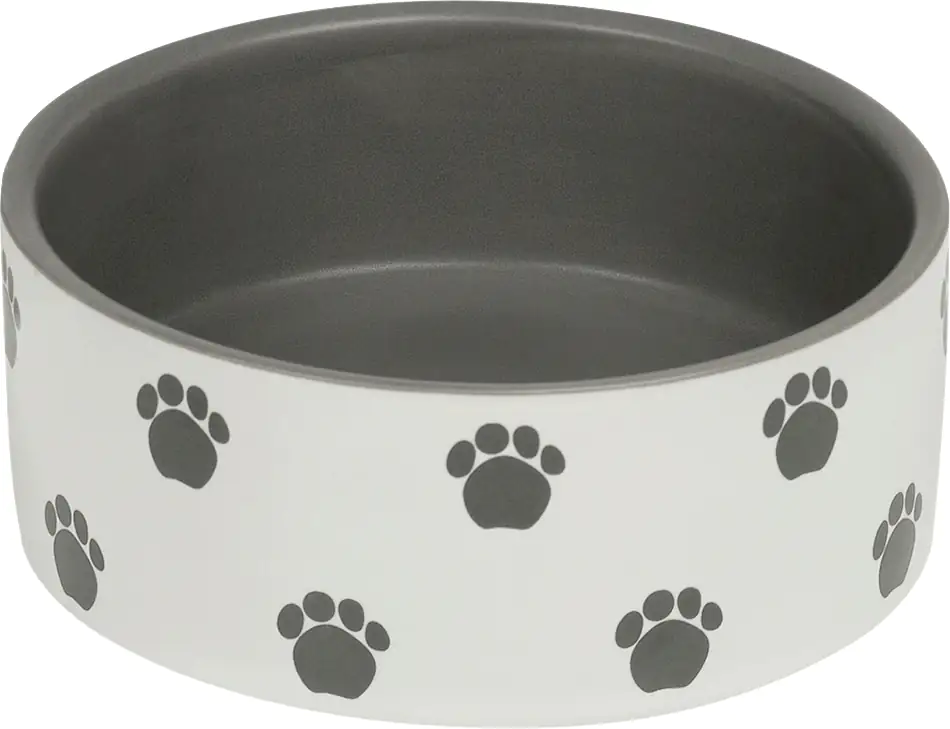 Nobby Hunde Keramiknapf PATA creme grau Ø 18 x 7 cm 1100 ml Nobby Hunde Keramiknapf PATA creme grau Ø 18 x 7 cm 1100 ml