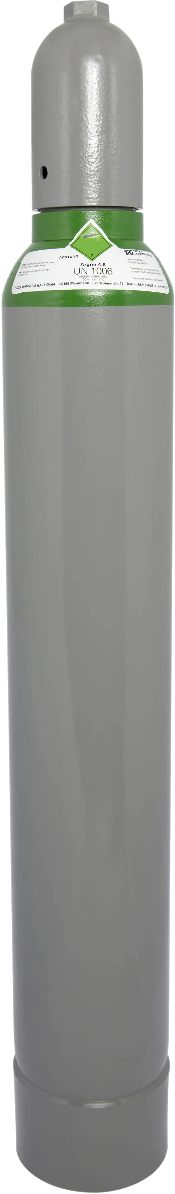 Tyczka Argon 10 l Eigentumsflasche (ohne Füllung)