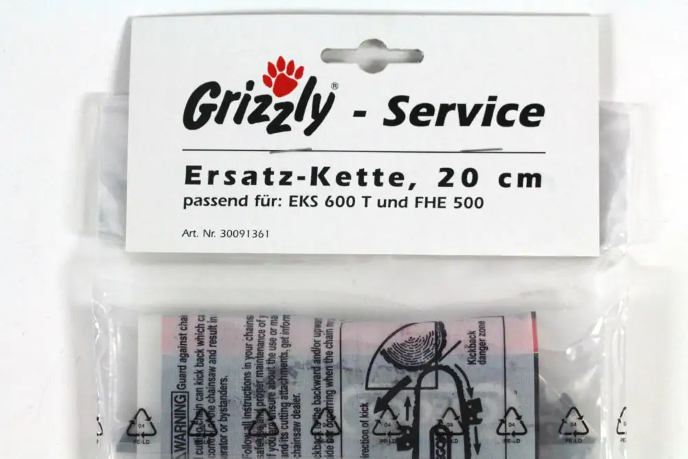 Grizzly Tools Ersatzkette für EKS 600 T und FHE 500