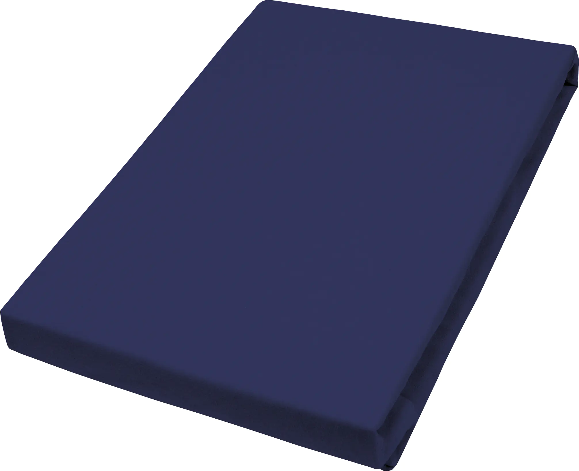 Vario Jersey-Spannbetttuch marine, 190 x 200 cm