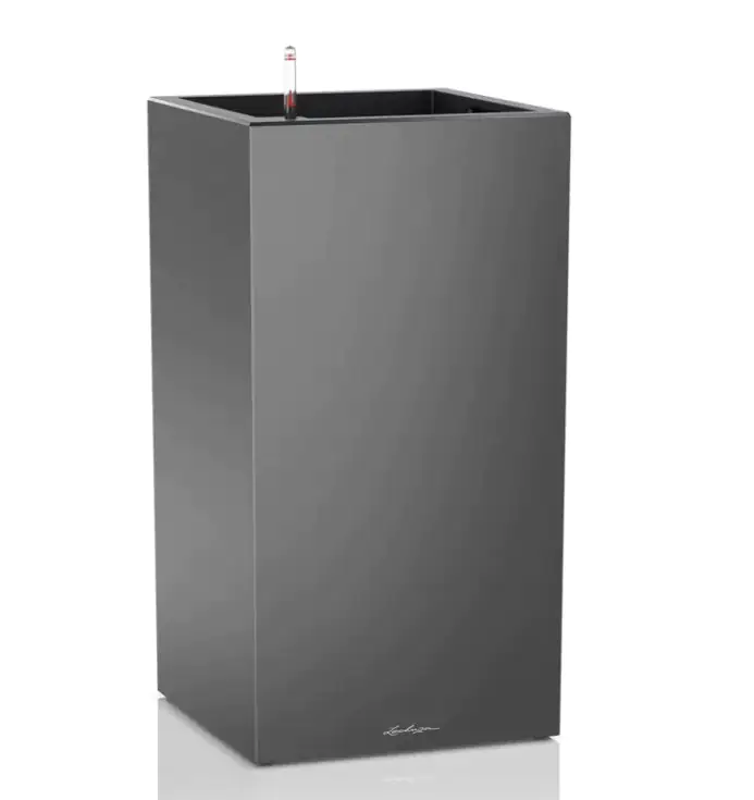 Lechuza Pflanzgefäß Canto Premium 40 high anthrazit metallic Lechuza Pflanzgefäß Canto Premium 40 high anthrazit metallic