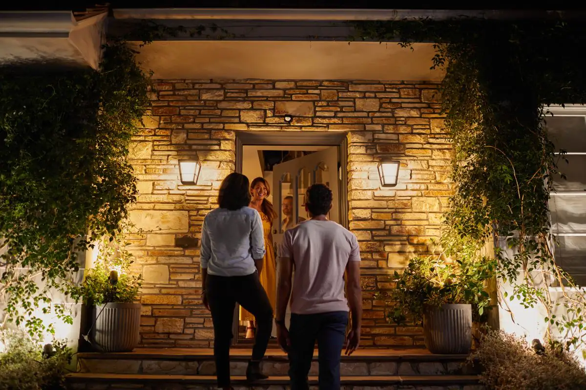 Philips Hue LED Außen-Wandleuchte White & Color Ambiance Econic Down Philips Hue LED Außen-Wandleuchte White & Color Ambiance Econic Down