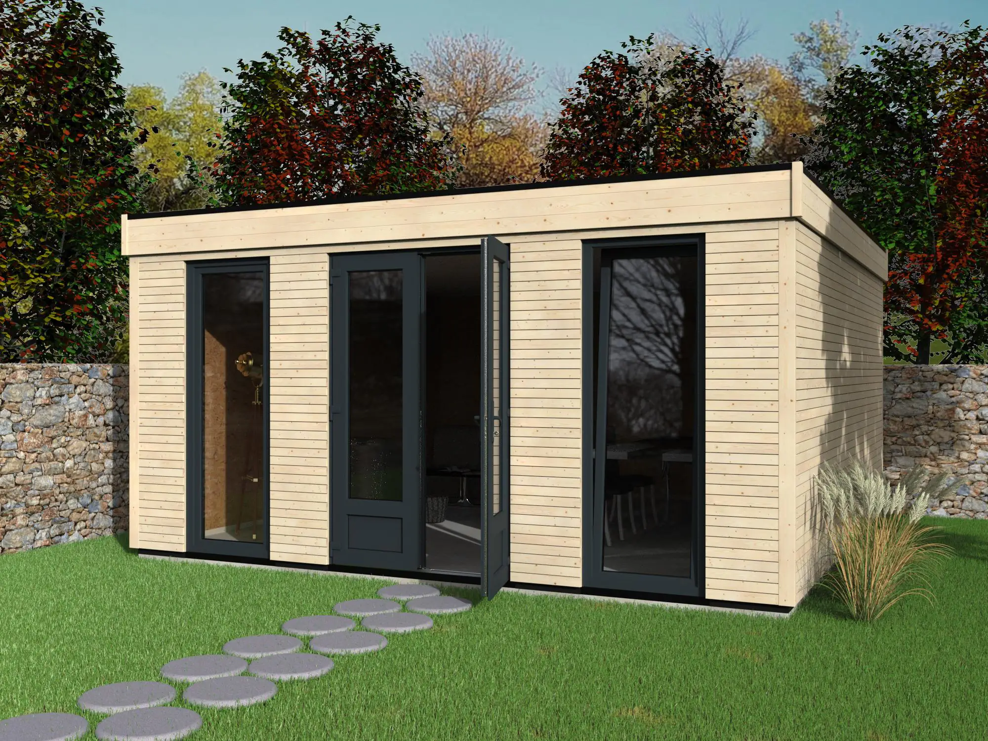 Decor et Jardin Gartenstudio Decor Home 480 x 480 cm natur