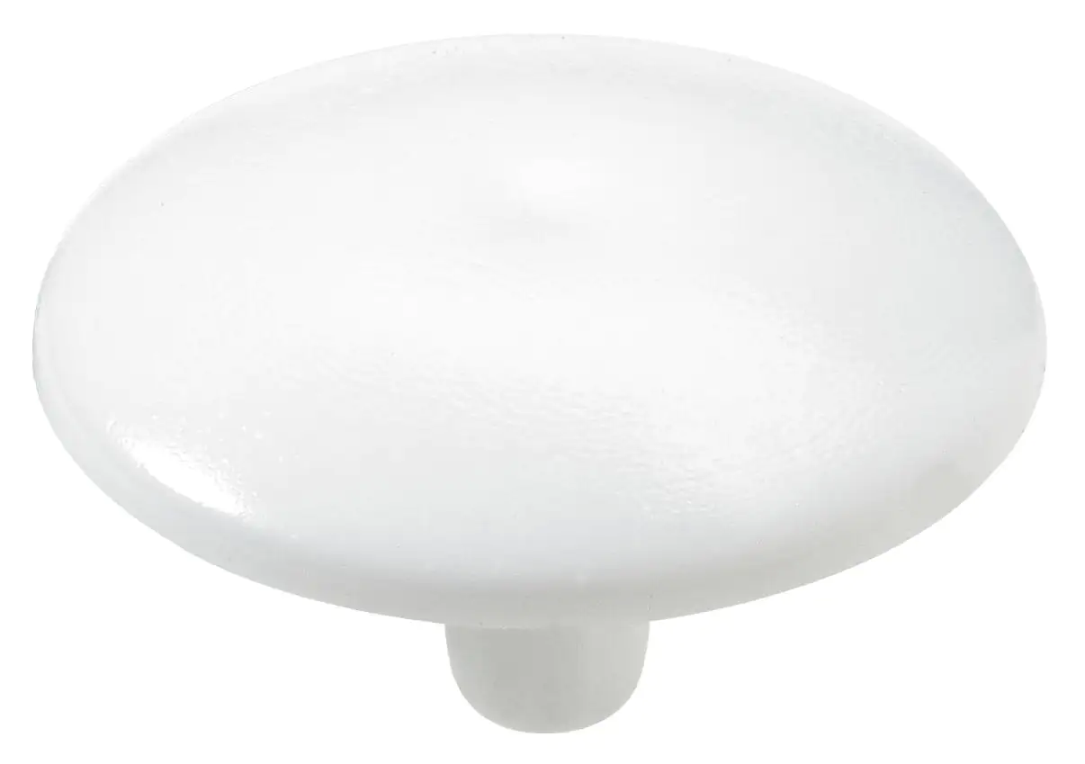 Hettich Abdeckkappe f. Schraube 6,3 x 50 mm weiß, Ø 15 mm, 1 Stück