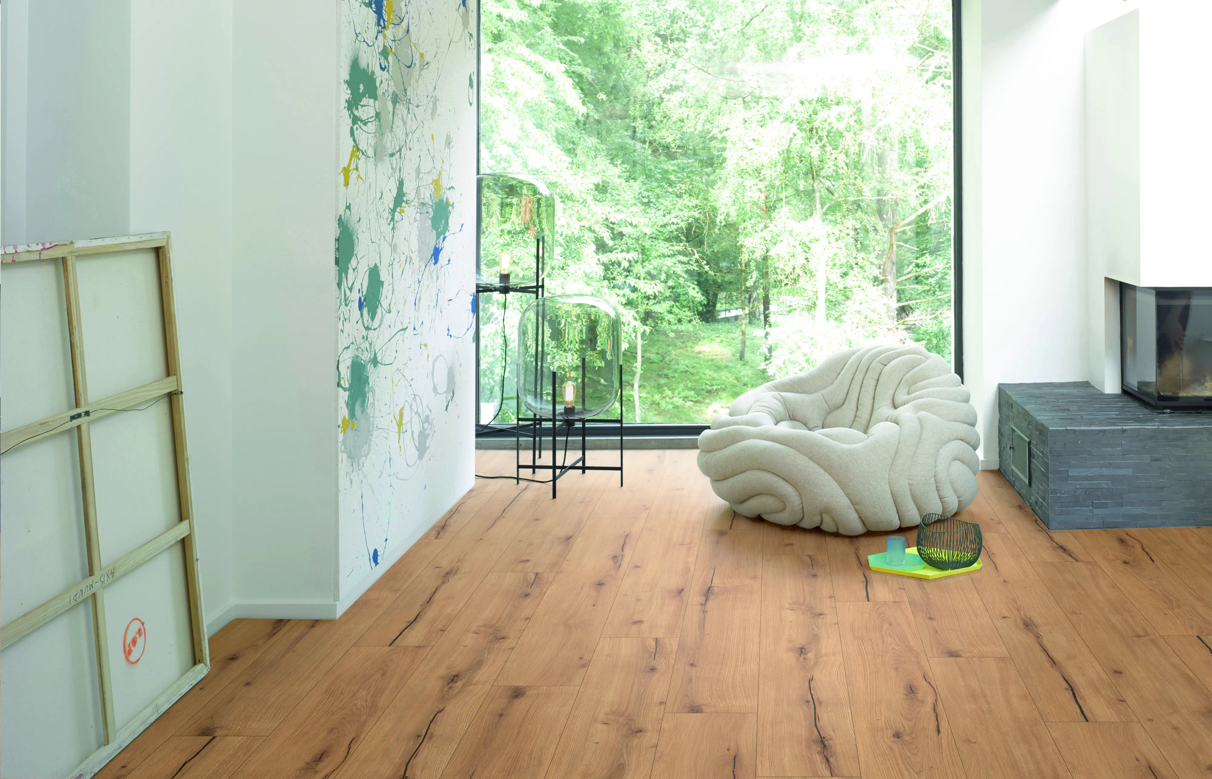 Parador Designboden mit Trillschalldämmung Modular One Eiche Cascada natur  Parador Designboden mit Trillschalldämmung Modular One Eiche Cascada natur