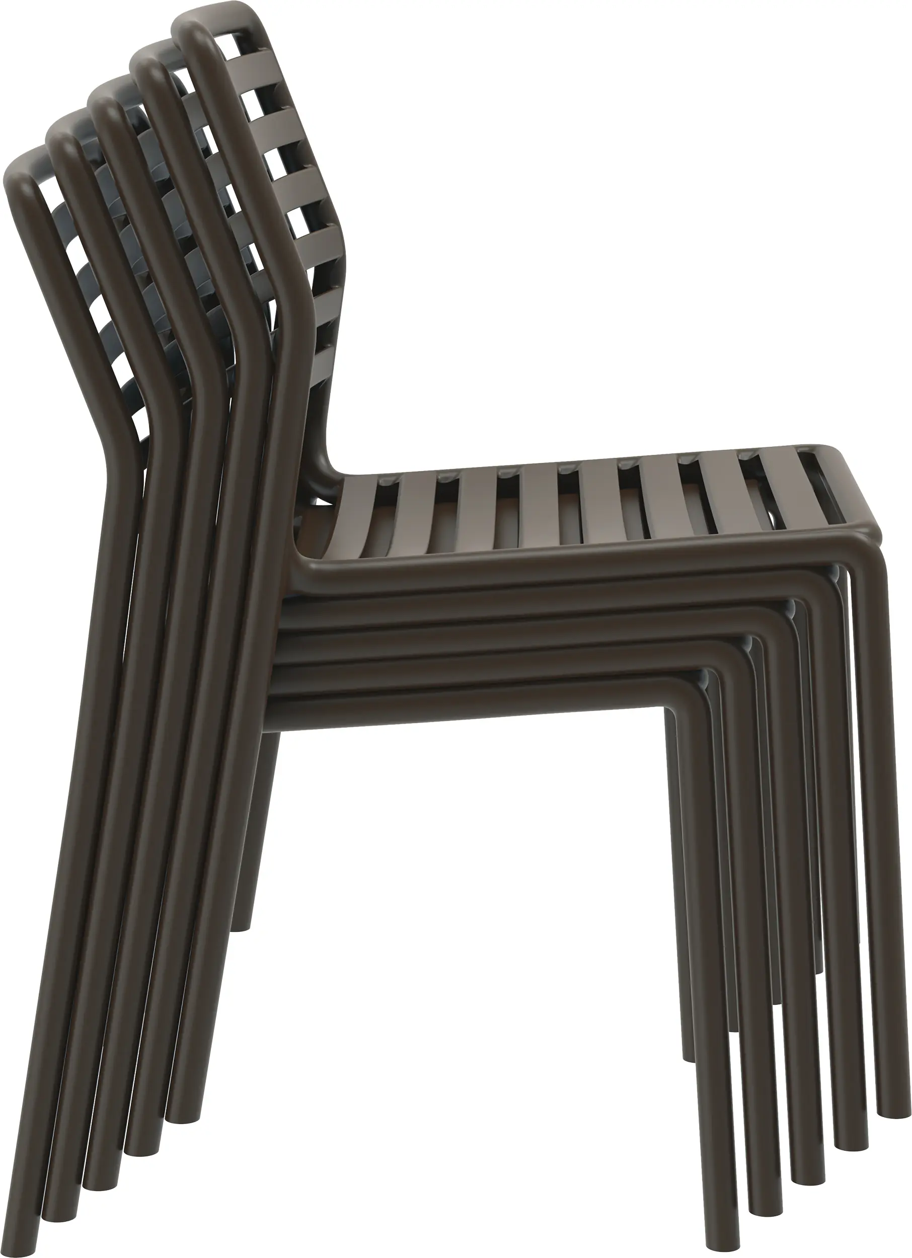 Primaster Stapelstuhl Toledo Kunststoff anthrazit B-Ware