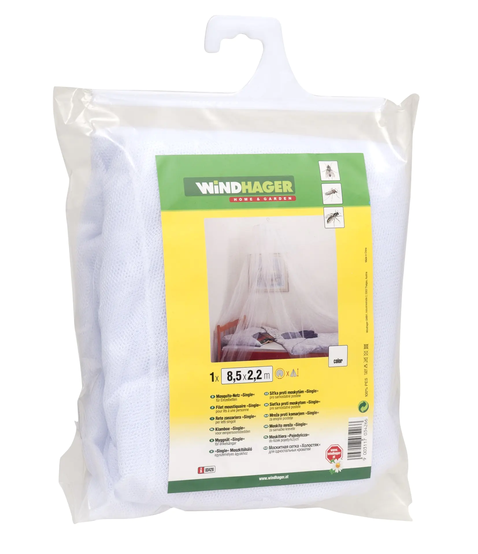 Windhager Moskitonetz 2,20 x 8,5 m