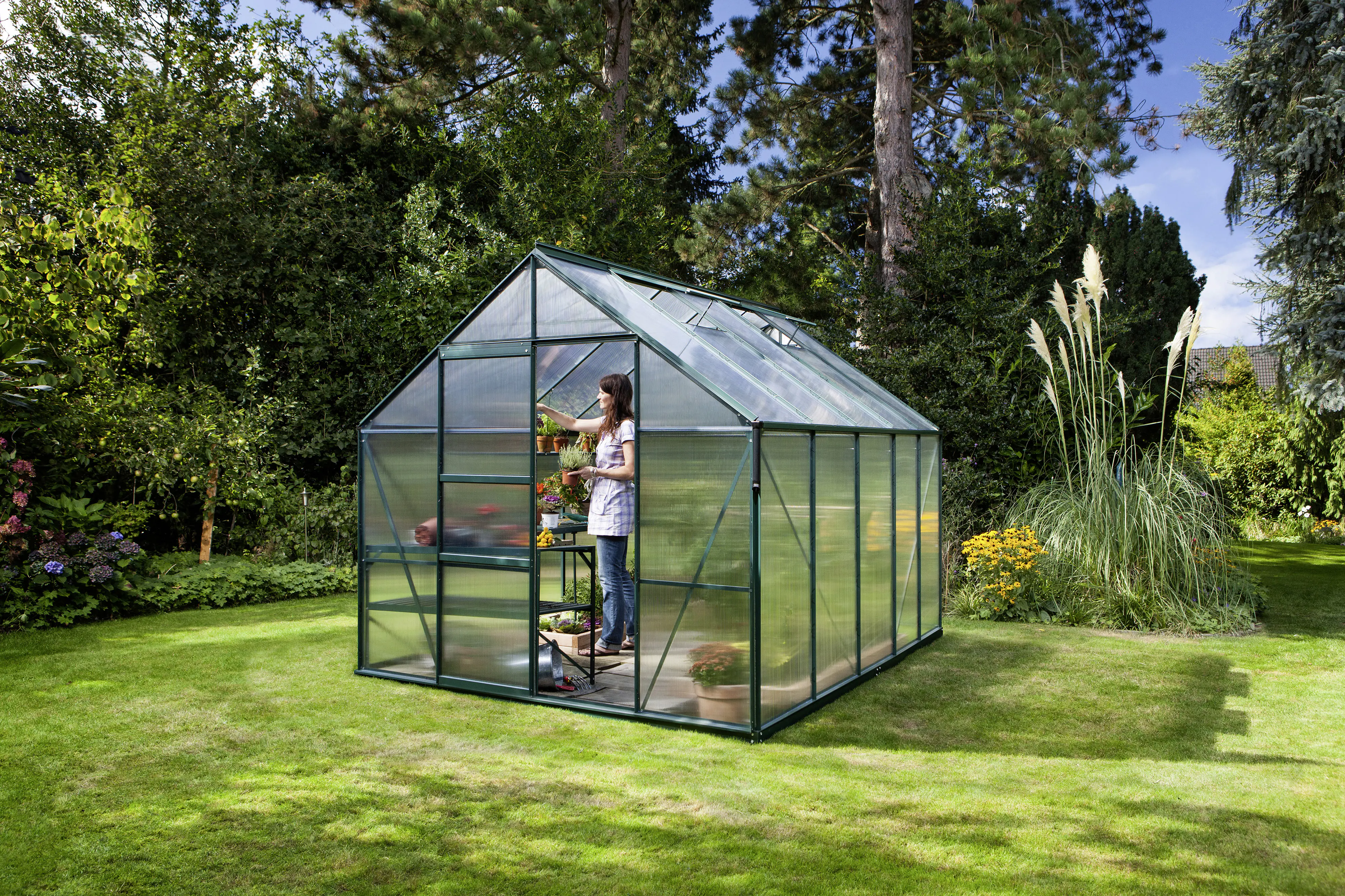 Vitavia Gewächshaus Merkur 8300 254 x 317 cm 4 mm Hohlkammerplatten